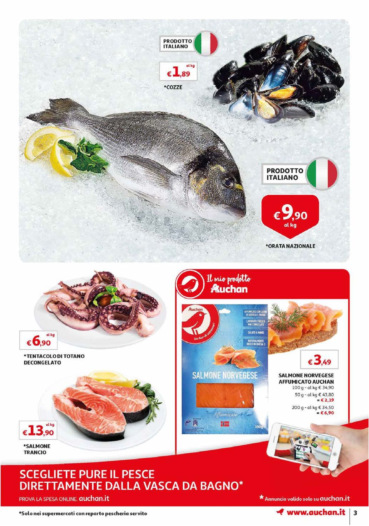 Volantino Auchan - Offerte 01/08-08/08/2019 (Pagina 3)