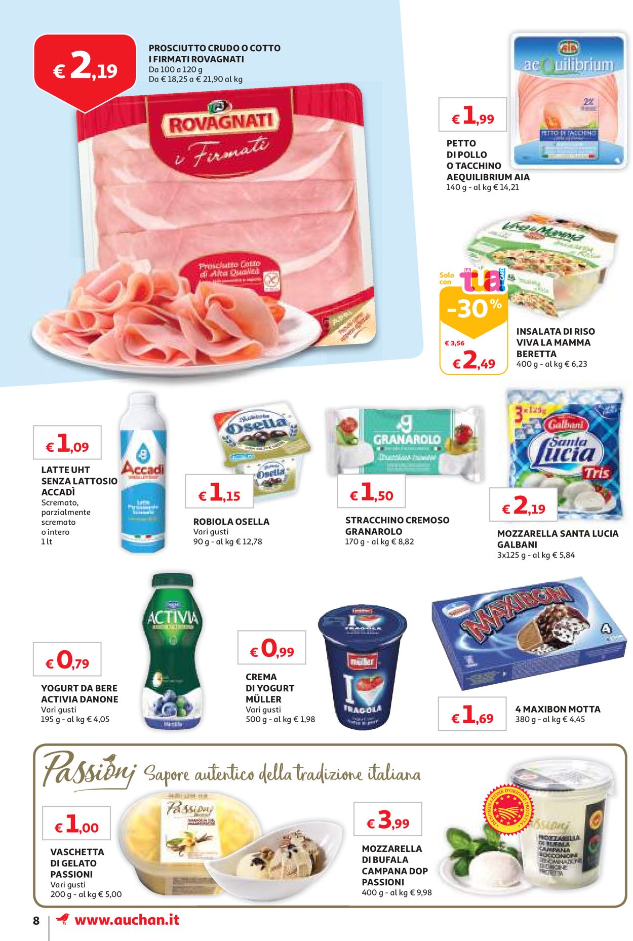 Volantino Auchan - Offerte 09/08-19/08/2019 (Pagina 8)
