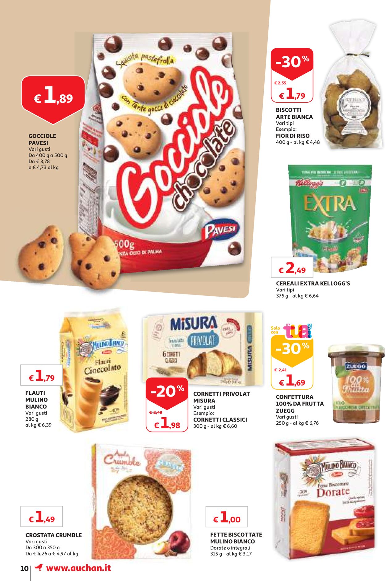 Volantino Auchan - Offerte 09/08-19/08/2019 (Pagina 10)