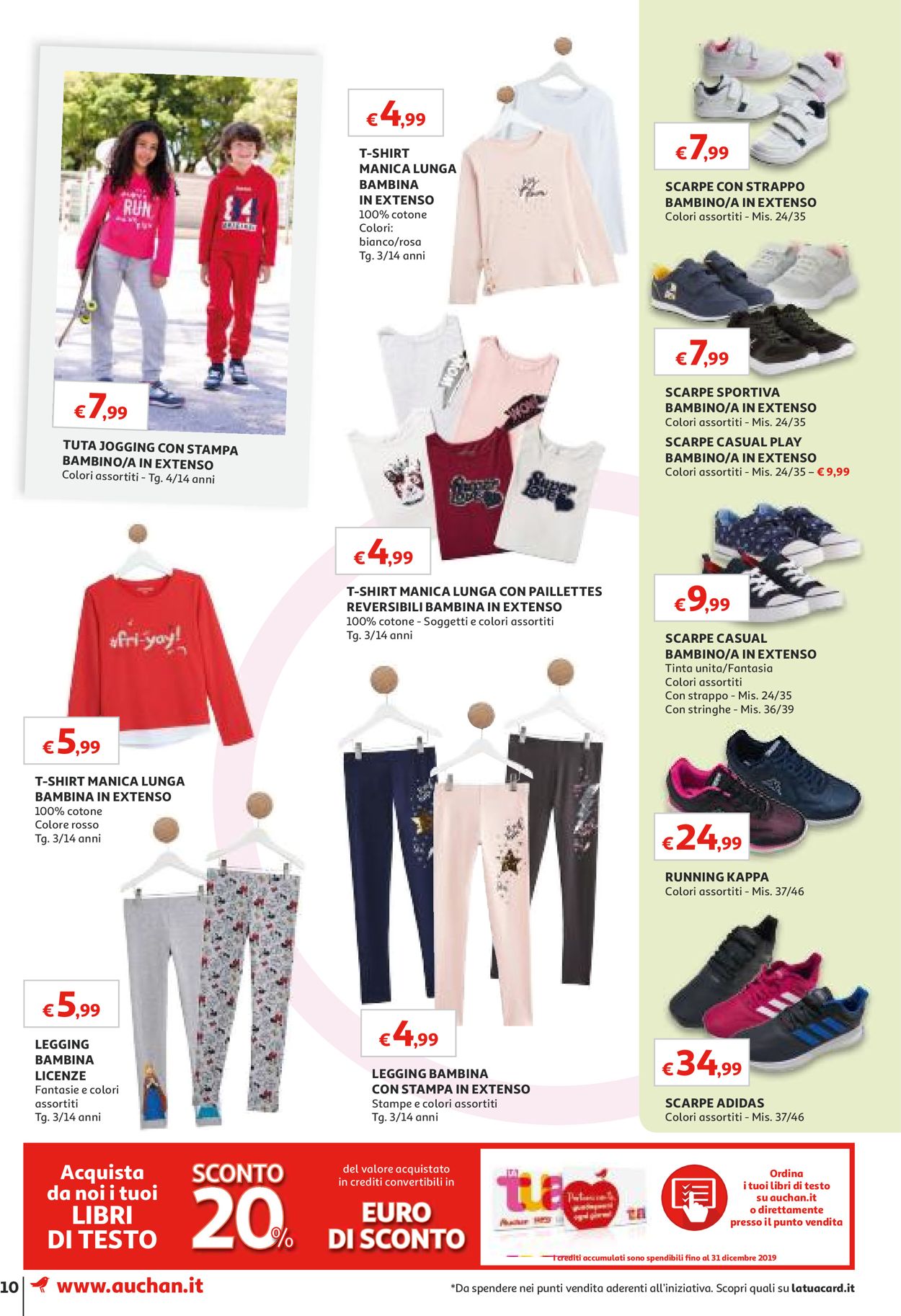 Volantino Auchan - Offerte 20/08-09/09/2019 (Pagina 10)