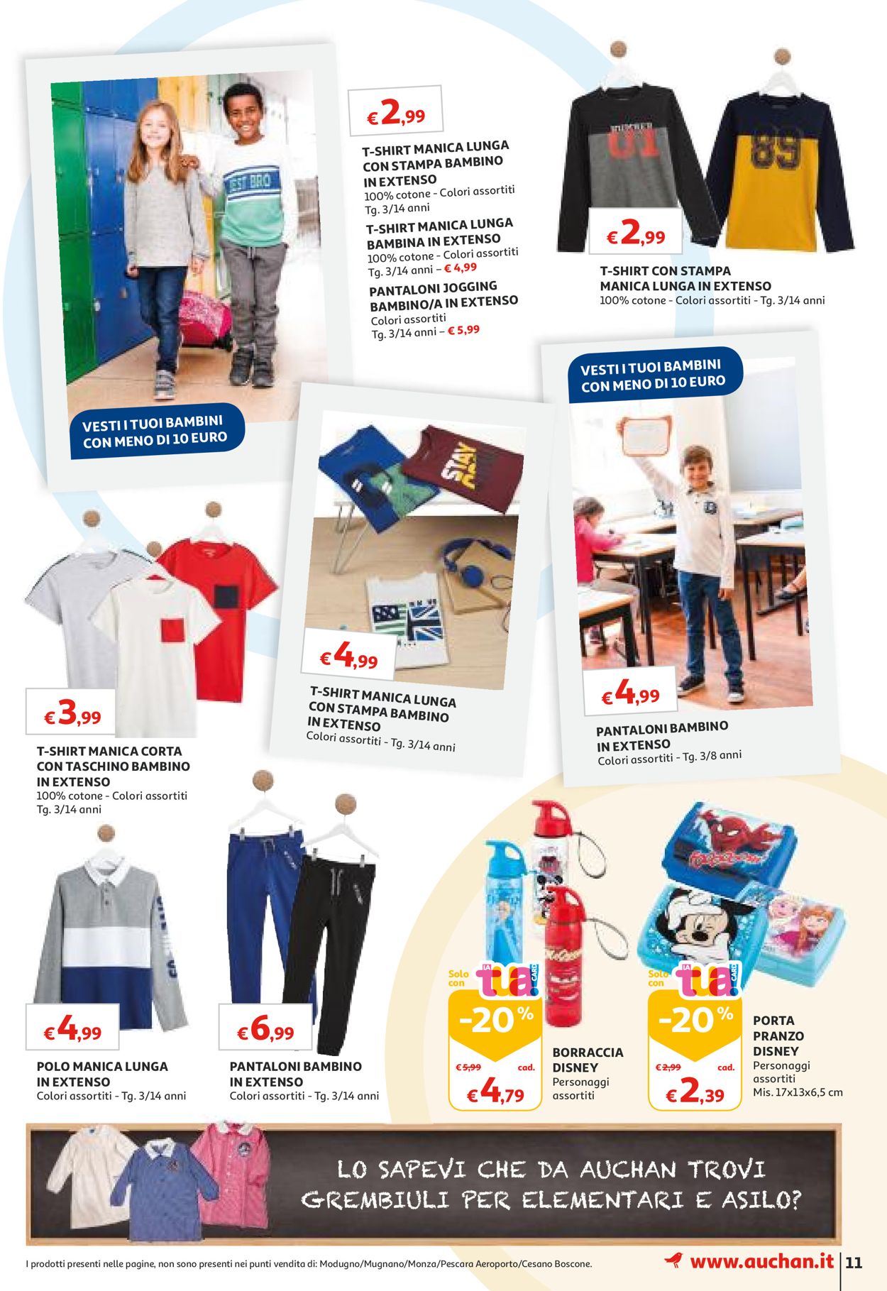 Volantino Auchan - Offerte 20/08-09/09/2019 (Pagina 11)