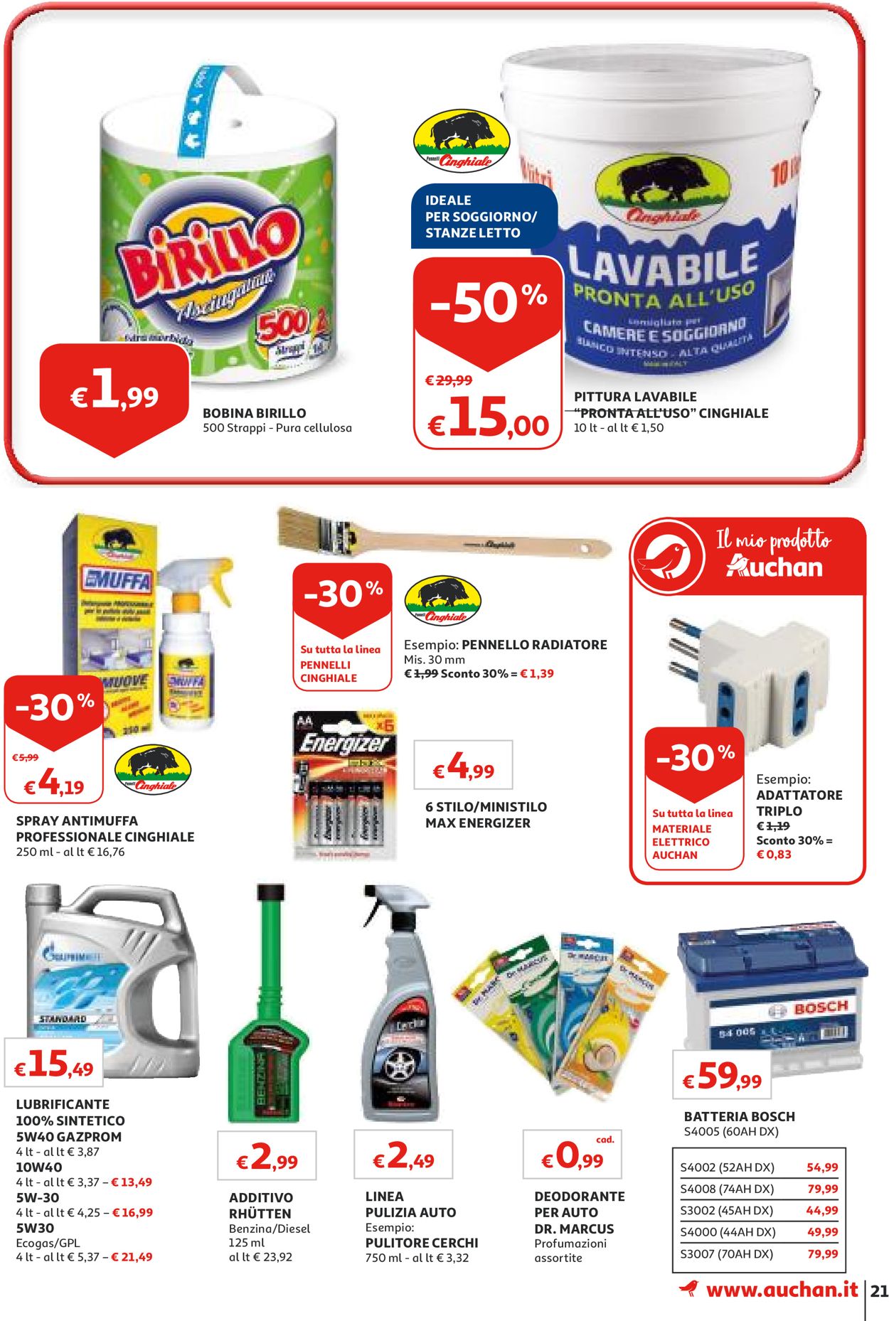 Volantino Auchan - Offerte 20/08-28/08/2019 (Pagina 21)