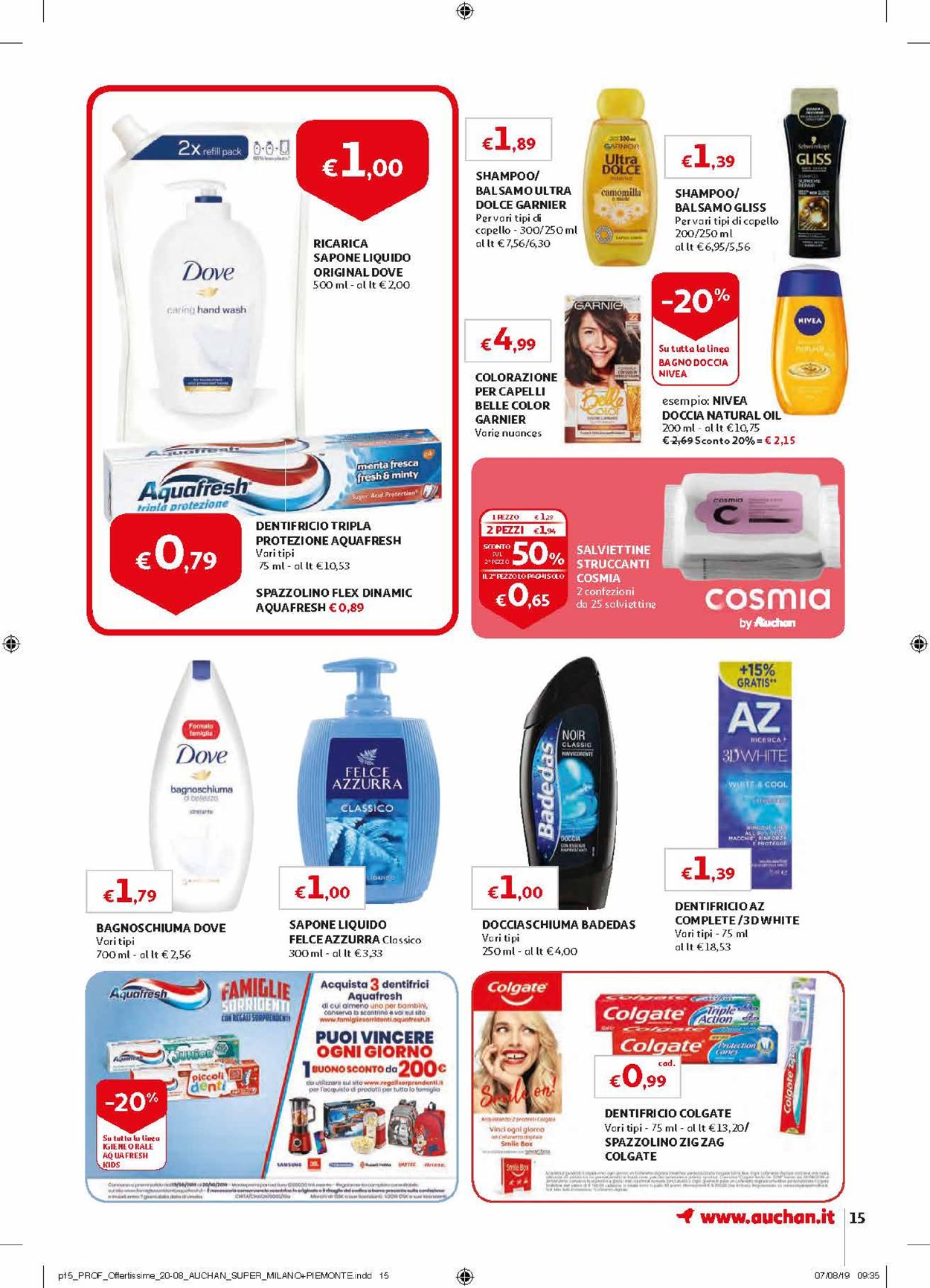 Volantino Auchan - Offerte 20/08-28/08/2019 (Pagina 15)