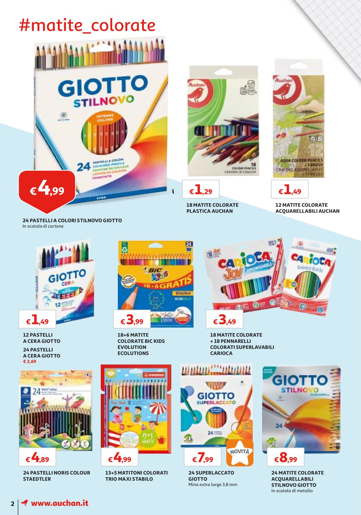Volantino Auchan - Offerte 29/08-09/09/2019 (Pagina 2)