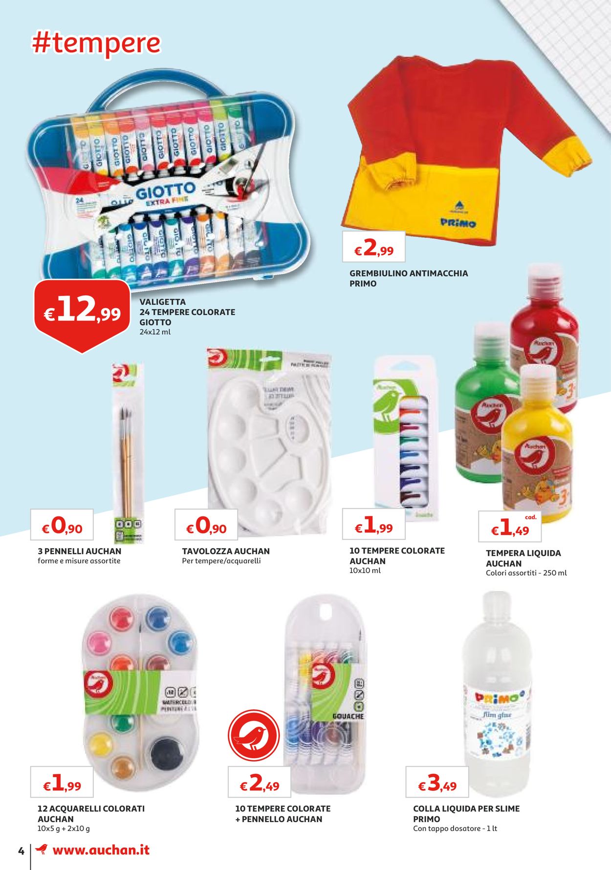 Volantino Auchan - Offerte 29/08-09/09/2019 (Pagina 4)