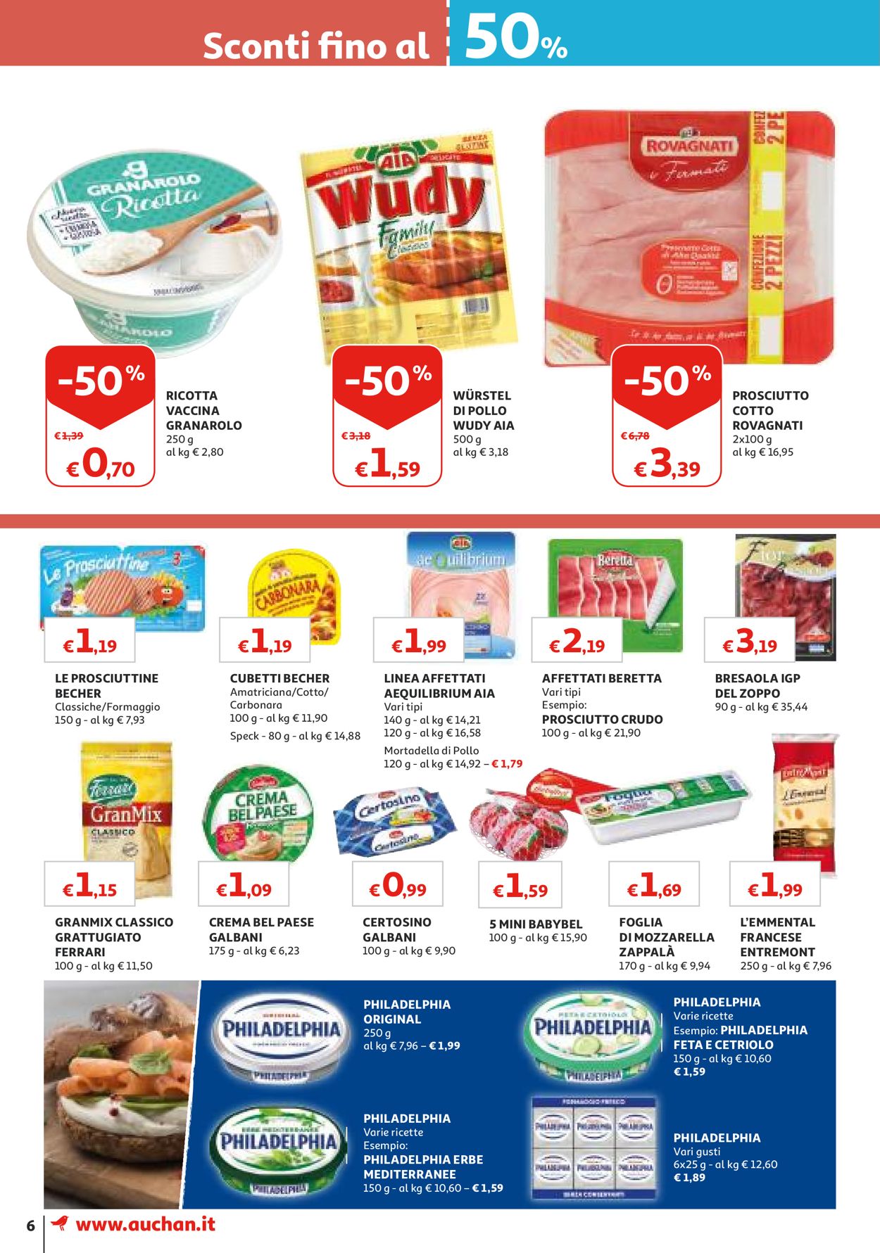 Volantino Auchan - Offerte 29/08-09/09/2019 (Pagina 6)