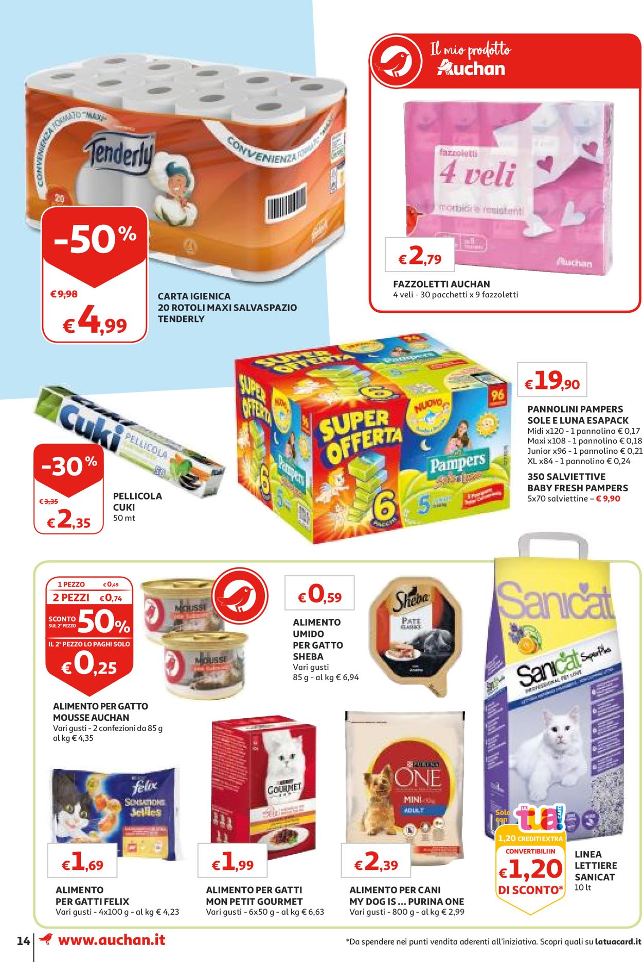 Volantino Auchan - Offerte 29/08-09/09/2019 (Pagina 14)