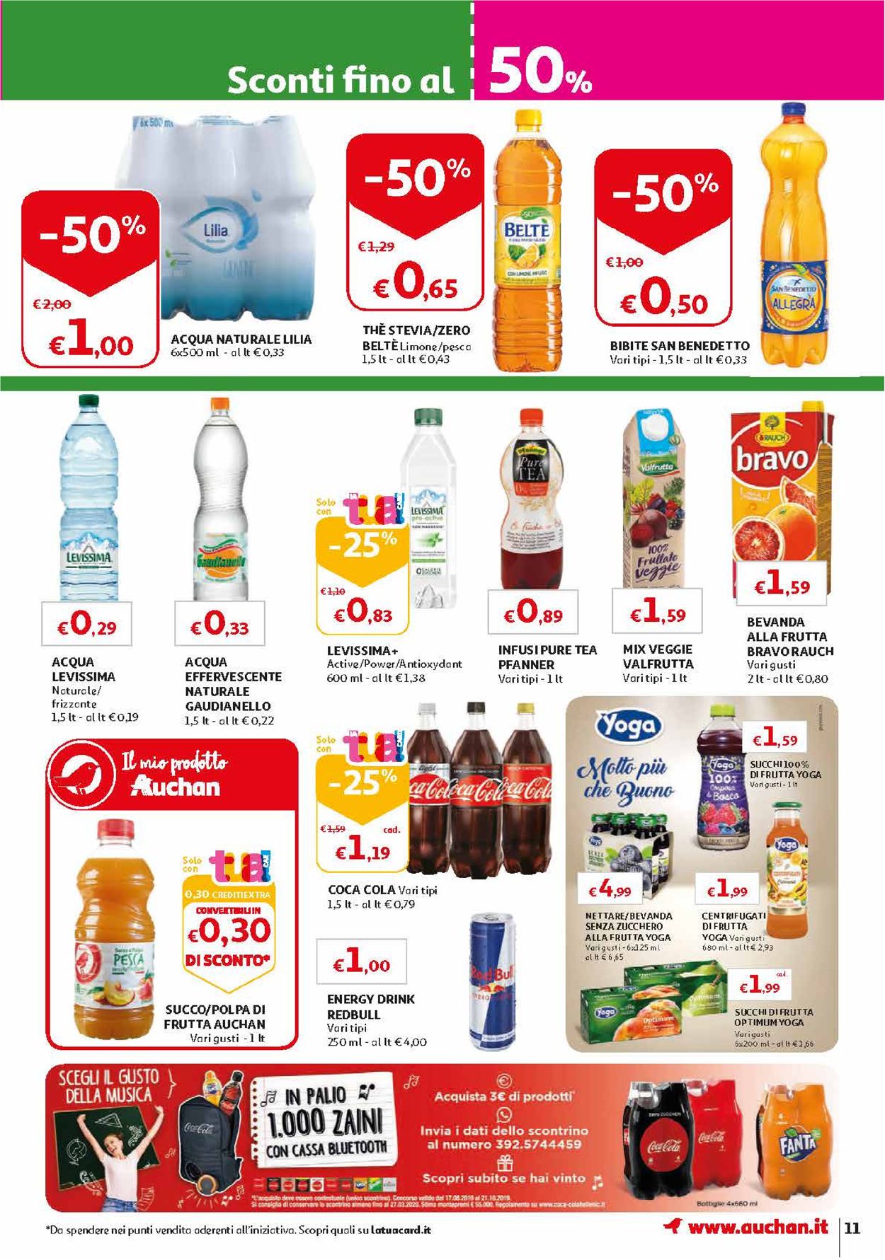 Volantino Auchan - Offerte 29/08-09/09/2019 (Pagina 11)