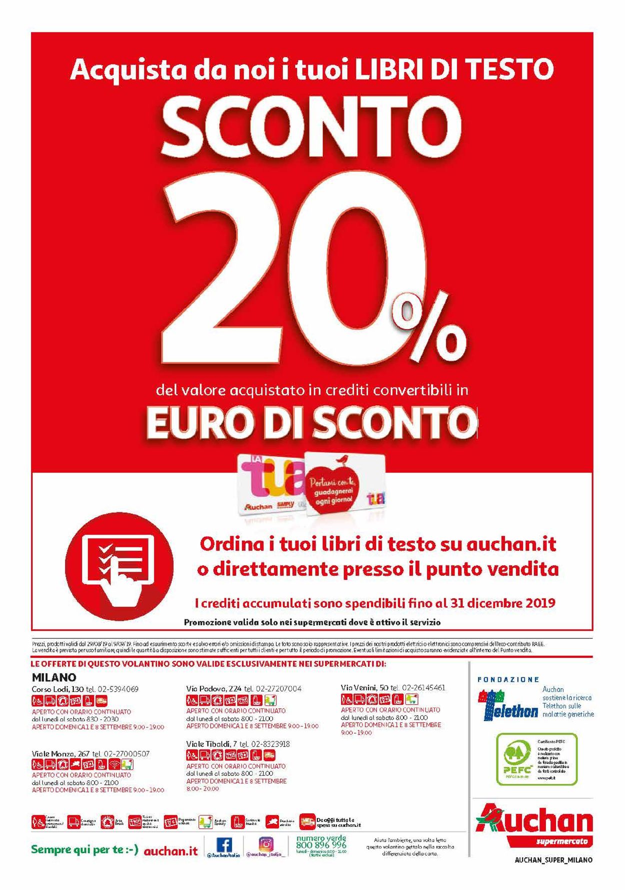 Volantino Auchan - Offerte 29/08-09/09/2019 (Pagina 16)