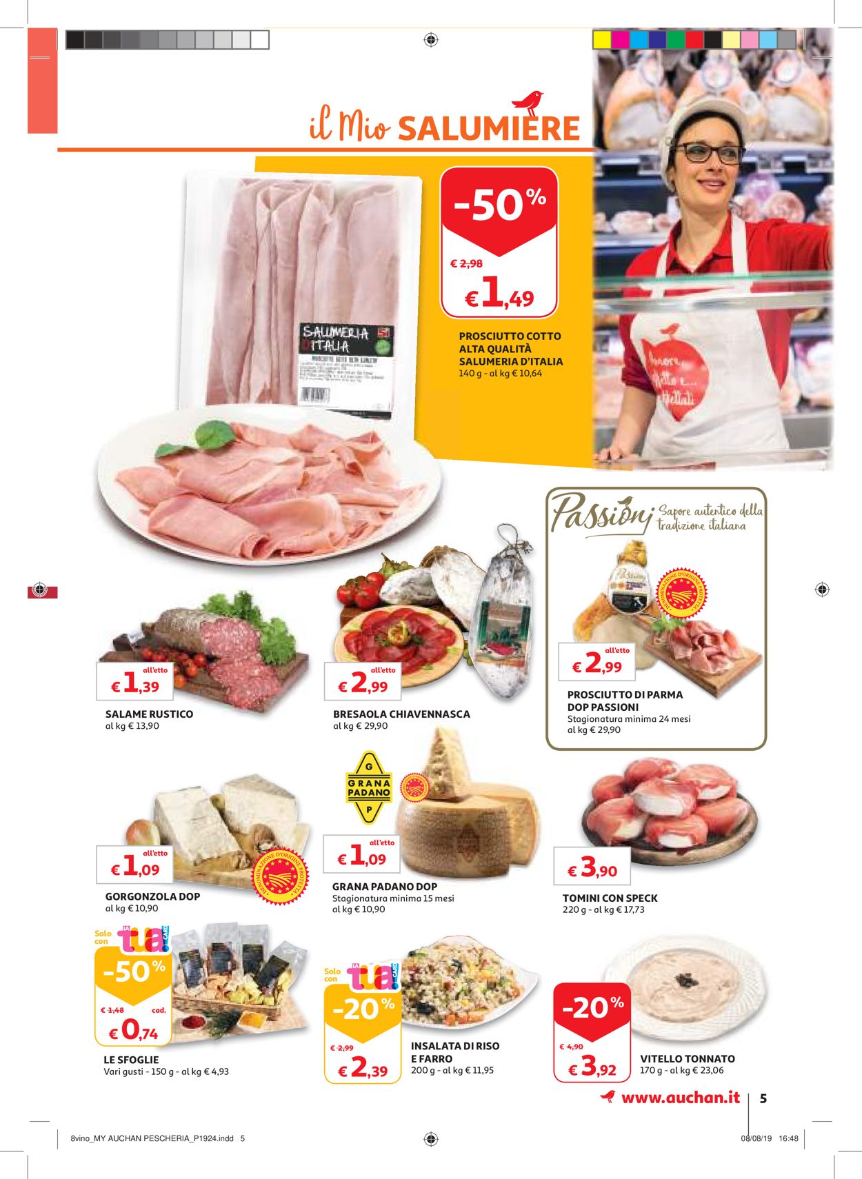Volantino Auchan - Offerte 29/08-09/09/2019 (Pagina 5)