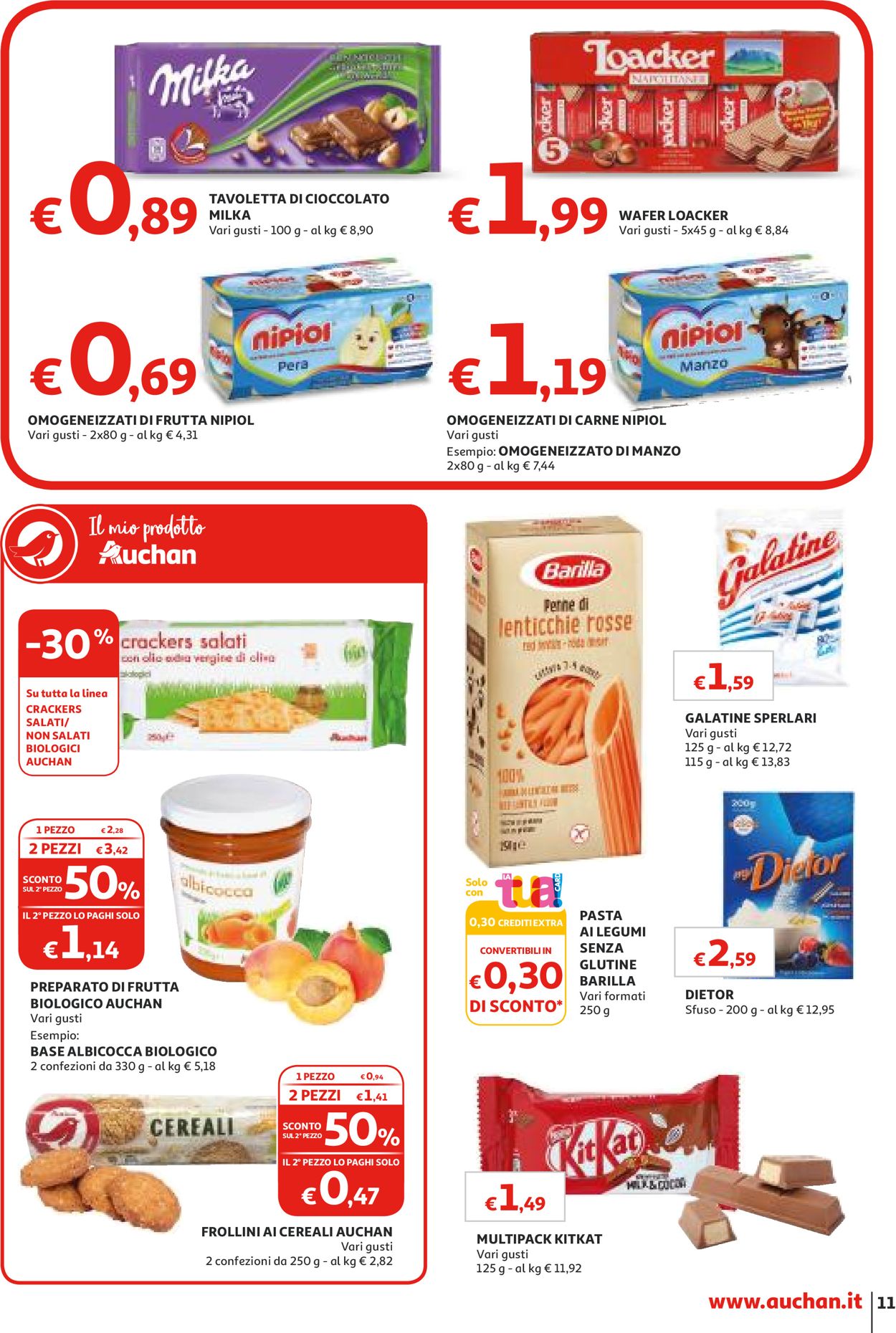 Volantino Auchan - Offerte 10/09-18/09/2019 (Pagina 11)