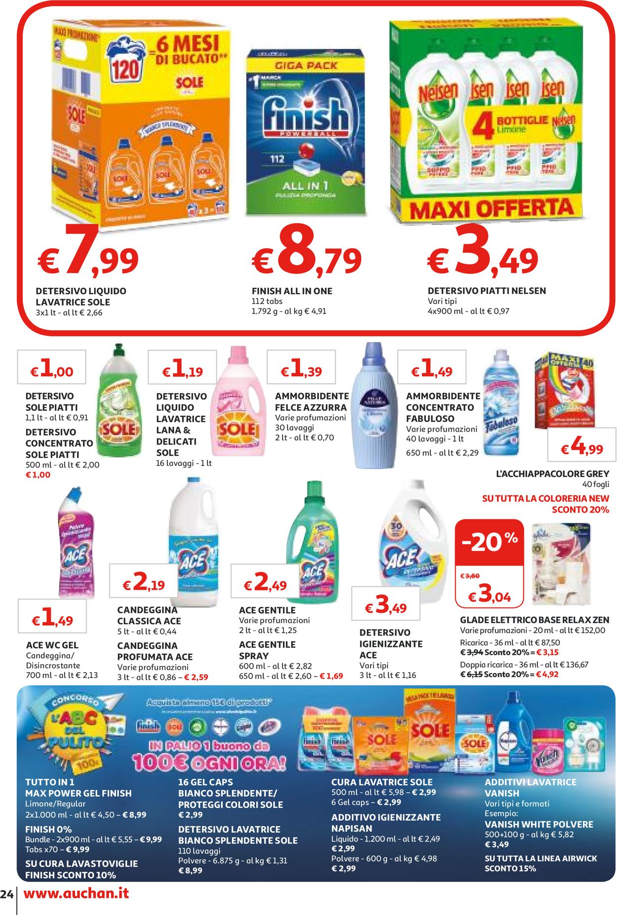 Volantino Auchan - Offerte 10/09-18/09/2019 (Pagina 24)