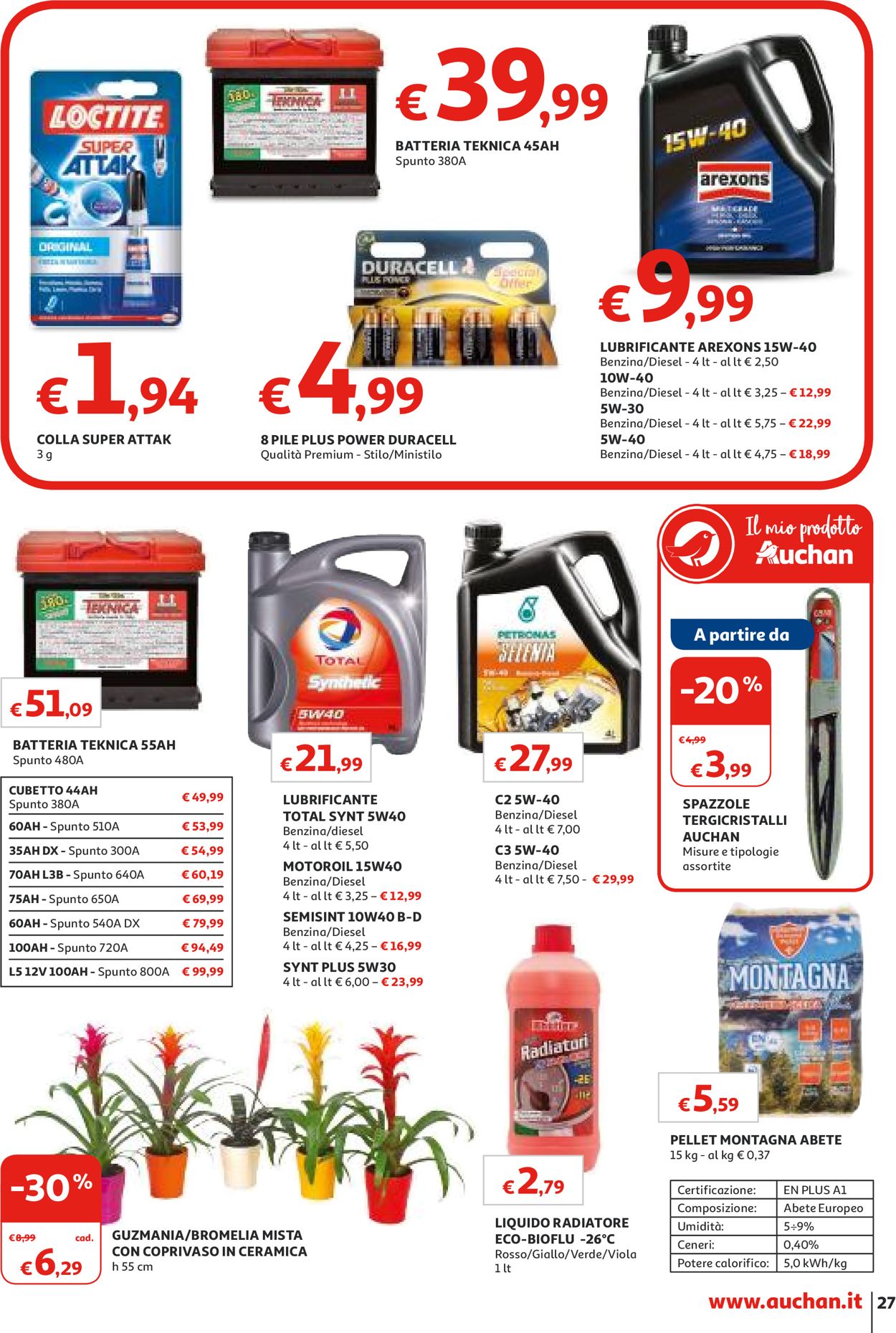 Volantino Auchan - Offerte 10/09-18/09/2019 (Pagina 27)