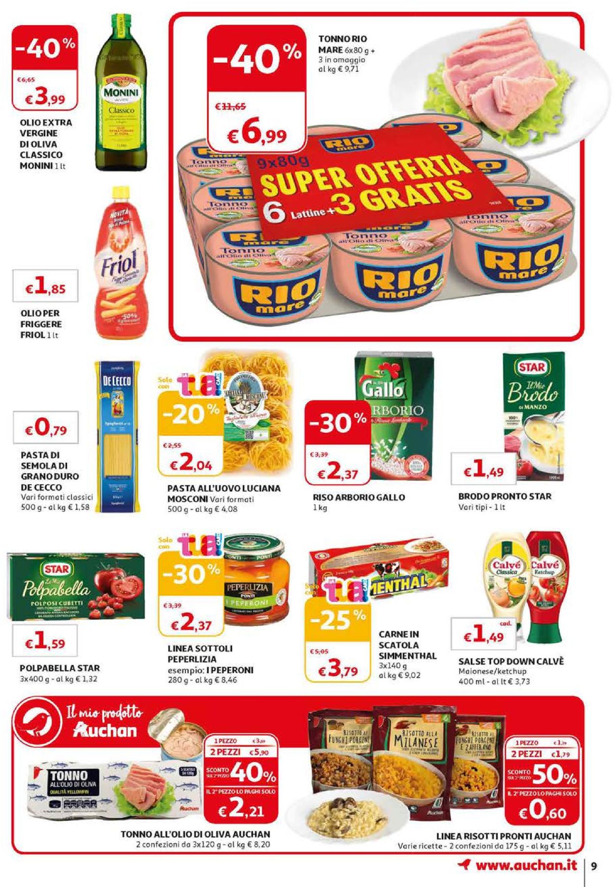Volantino Auchan - Offerte 10/09-18/09/2019 (Pagina 9)
