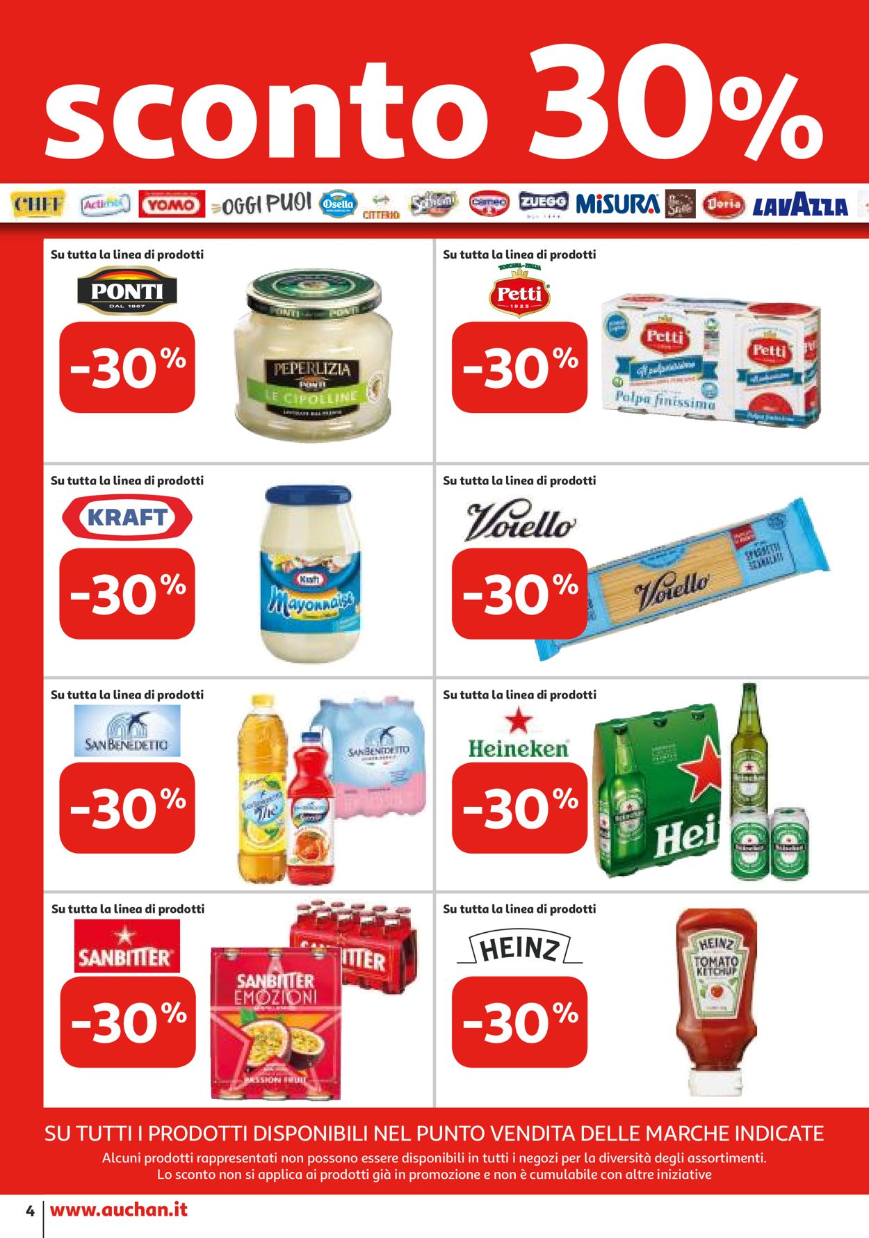 Volantino Auchan - Offerte 30/09-09/10/2019 (Pagina 4)