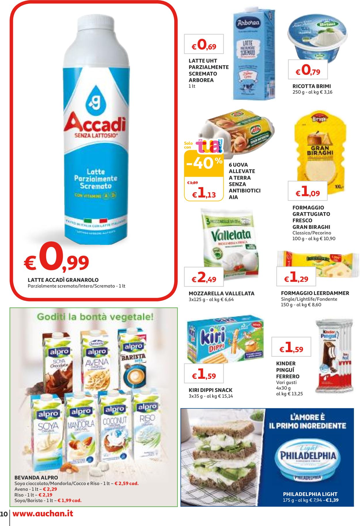 Volantino Auchan - Offerte 30/09-09/10/2019 (Pagina 10)