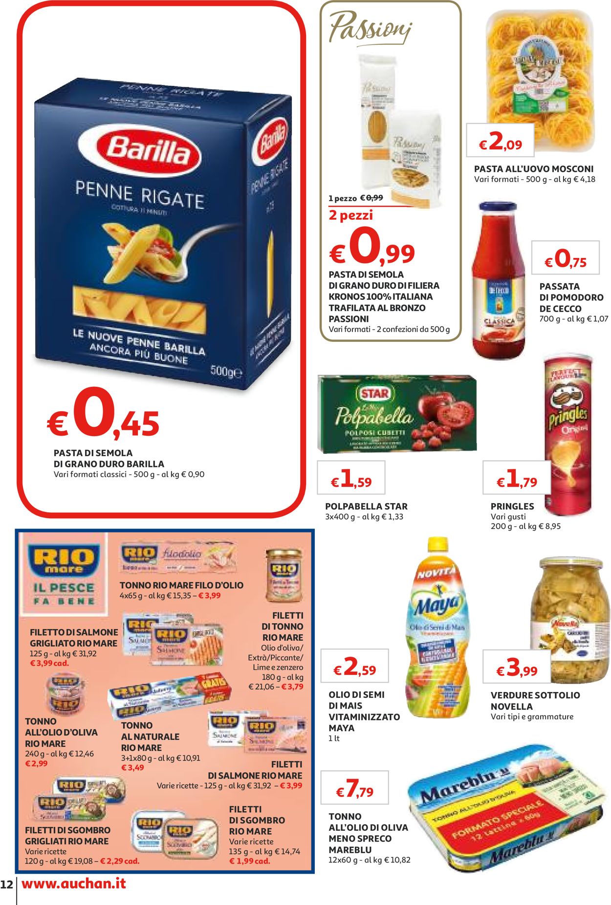 Volantino Auchan - Offerte 30/09-09/10/2019 (Pagina 12)