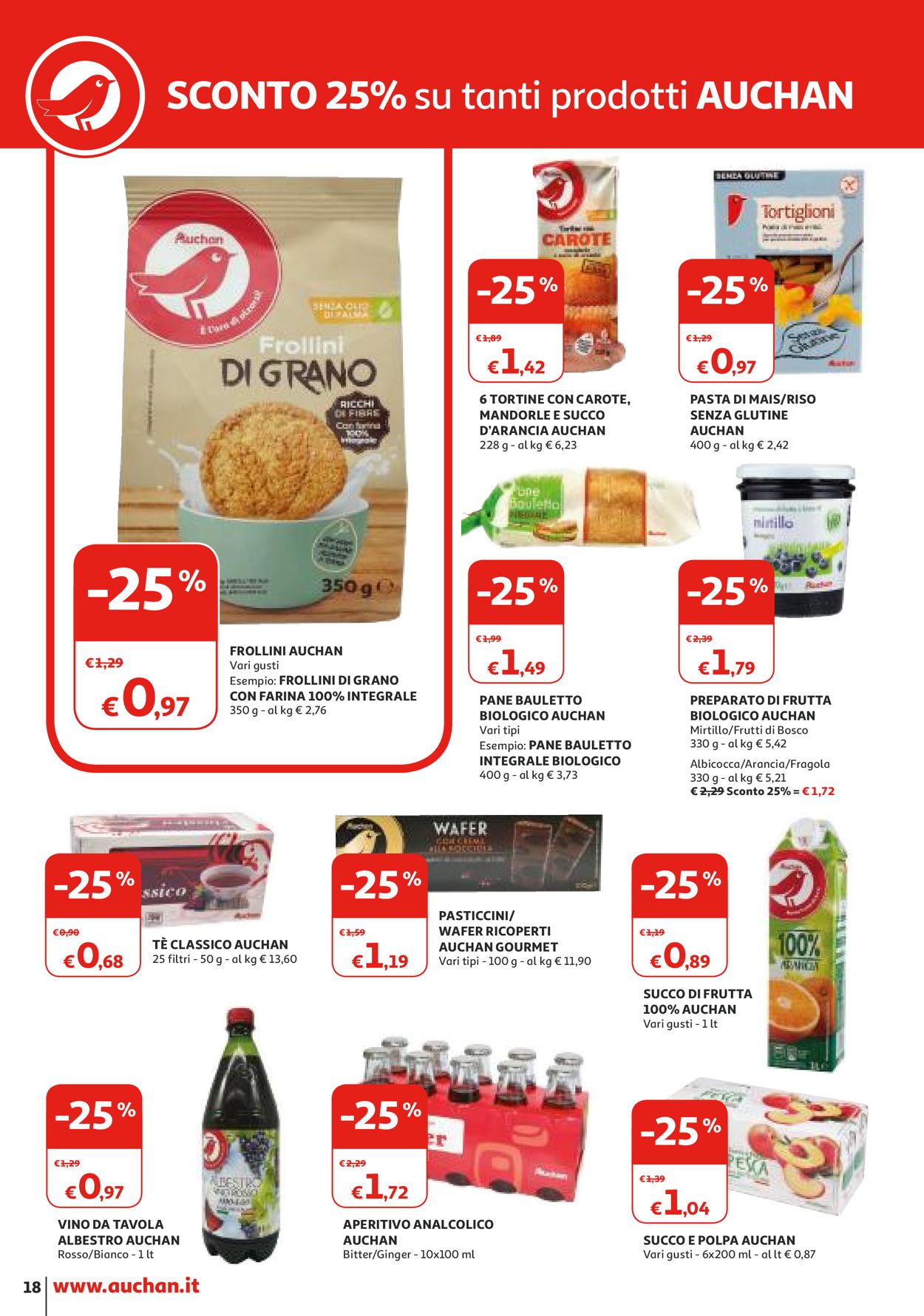 Volantino Auchan - Offerte 30/09-09/10/2019 (Pagina 18)