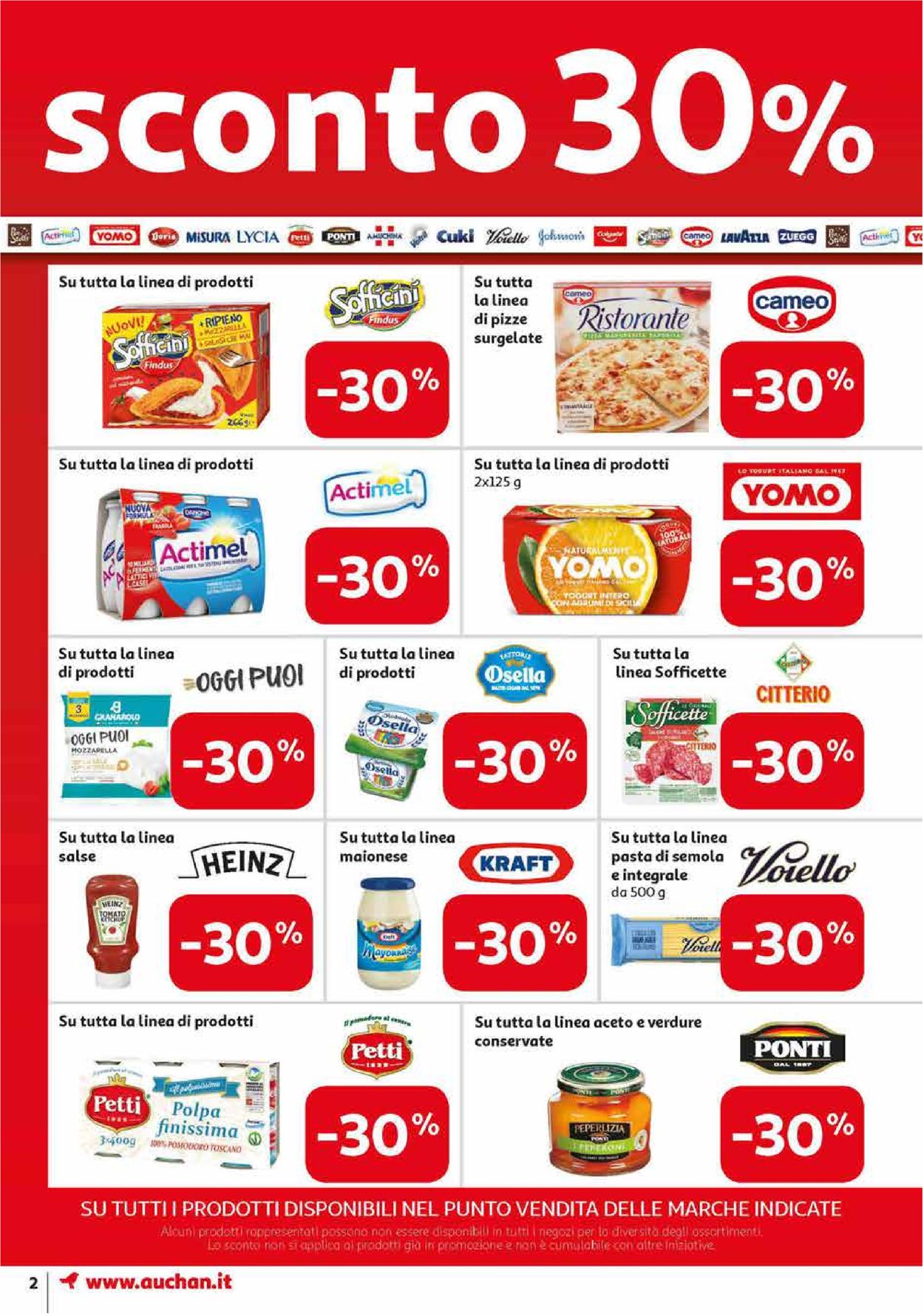 Volantino Auchan - Offerte 30/09-09/10/2019 (Pagina 2)