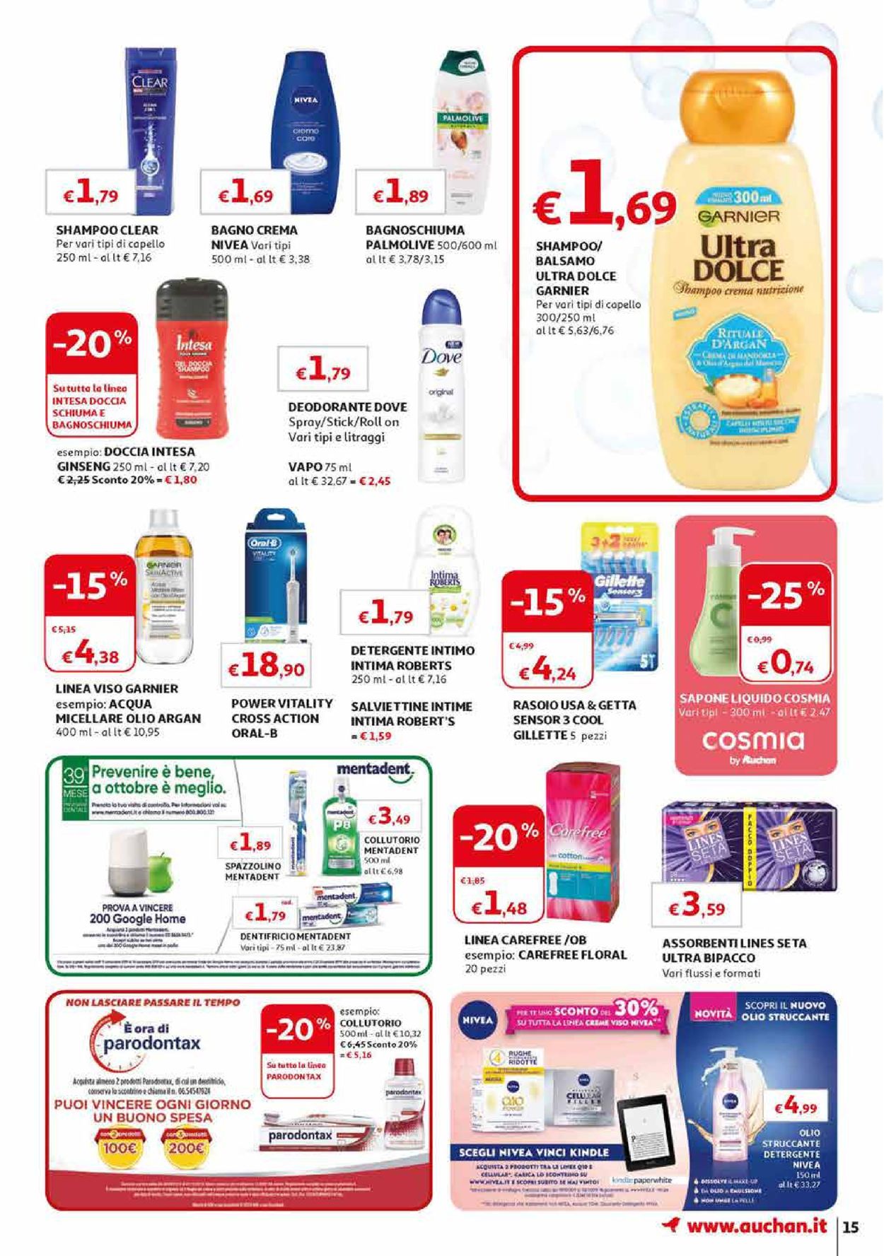 Volantino Auchan - Offerte 30/09-09/10/2019 (Pagina 15)