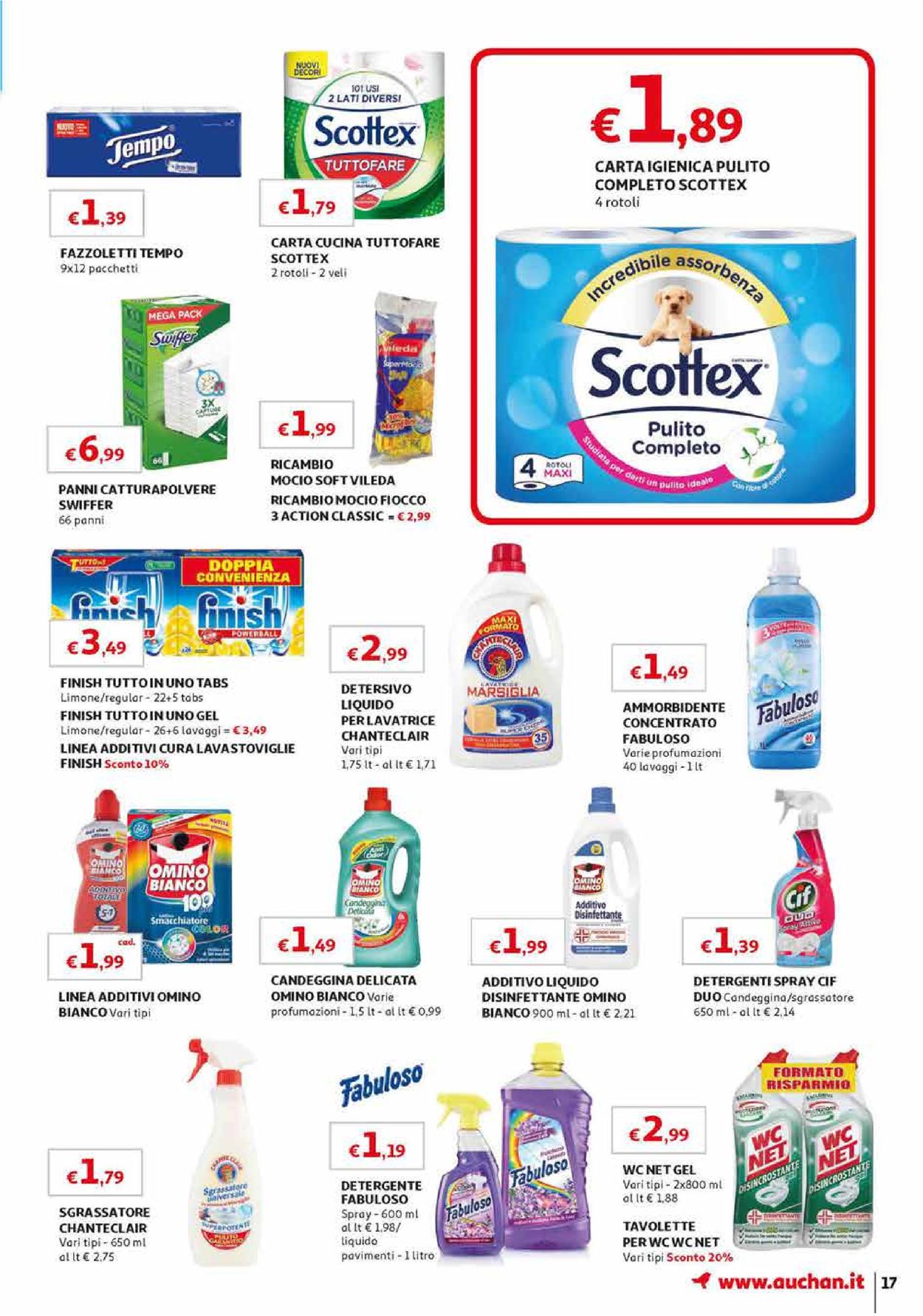 Volantino Auchan - Offerte 30/09-09/10/2019 (Pagina 17)