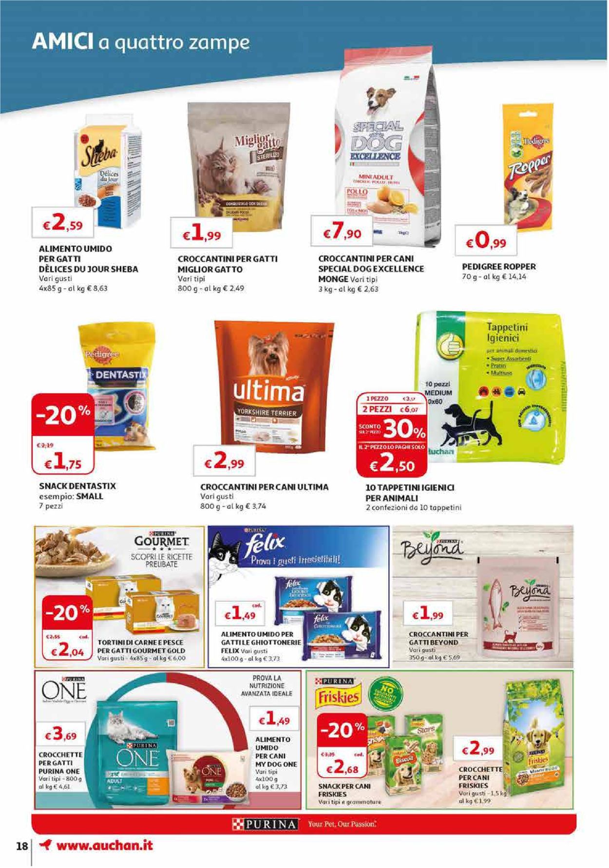 Volantino Auchan - Offerte 30/09-09/10/2019 (Pagina 18)