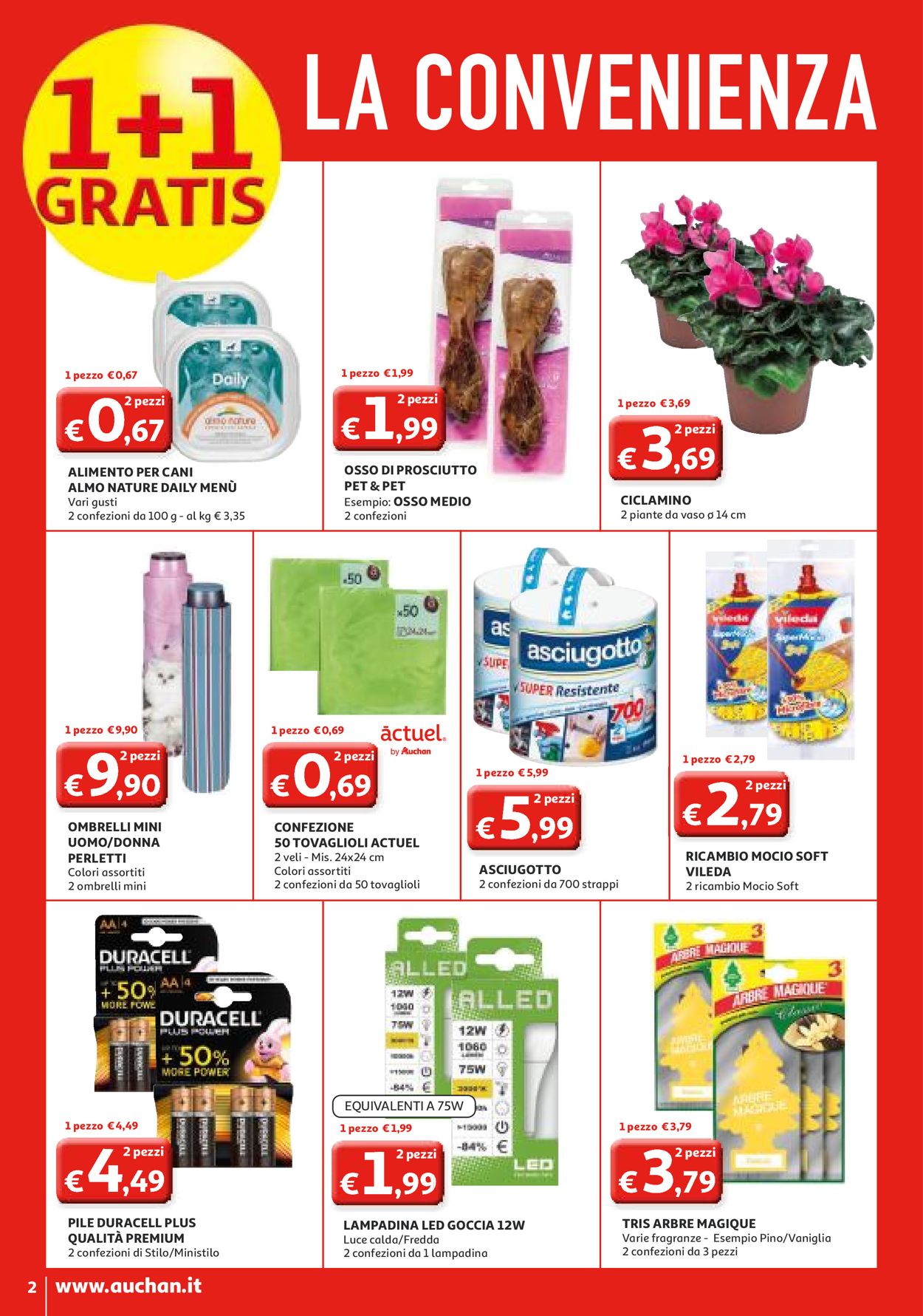 Volantino Auchan - Offerte 21/10-30/10/2019 (Pagina 2)