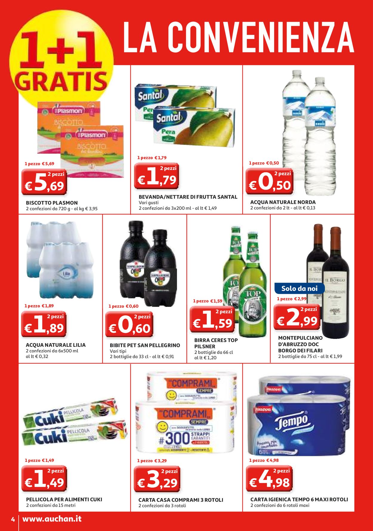 Volantino Auchan - Offerte 21/10-30/10/2019 (Pagina 4)