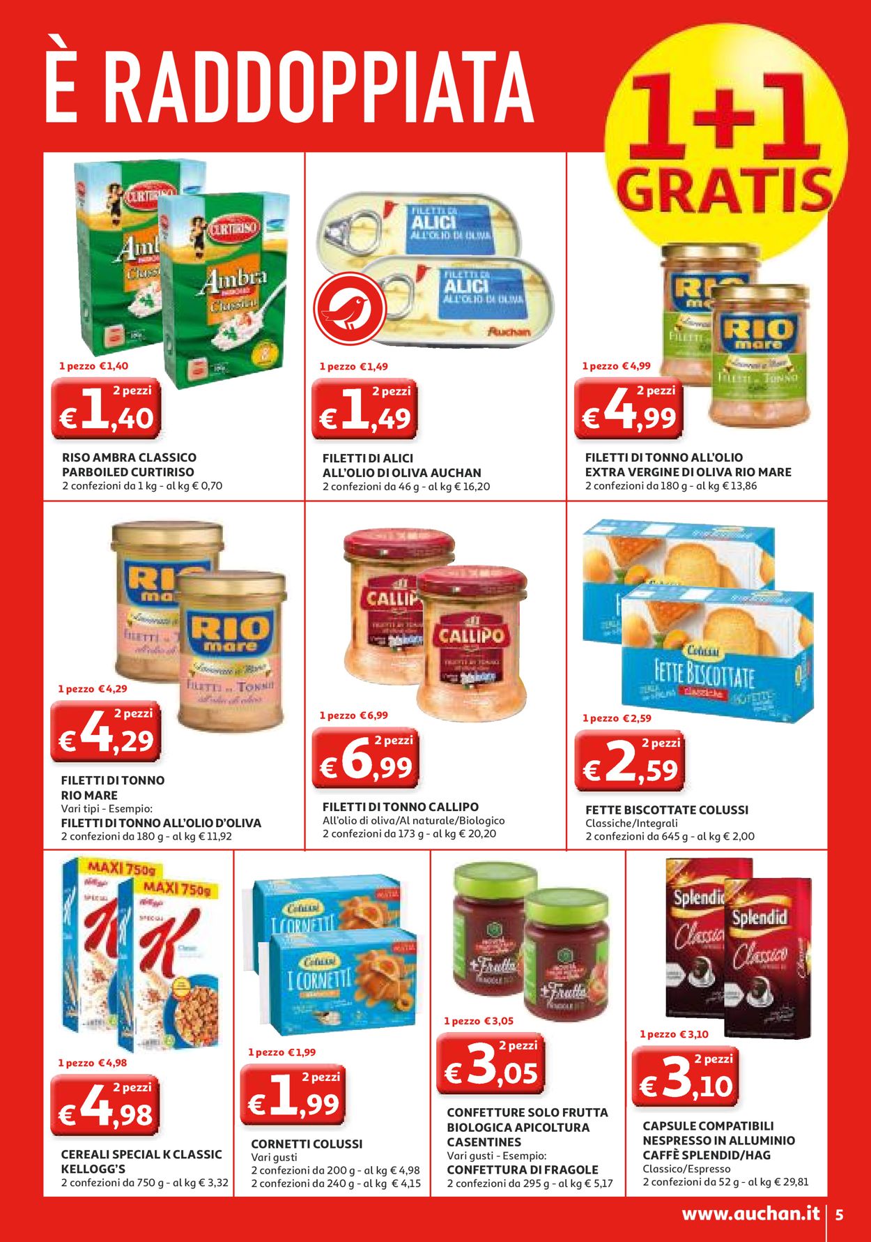 Volantino Auchan - Offerte 21/10-30/10/2019 (Pagina 5)