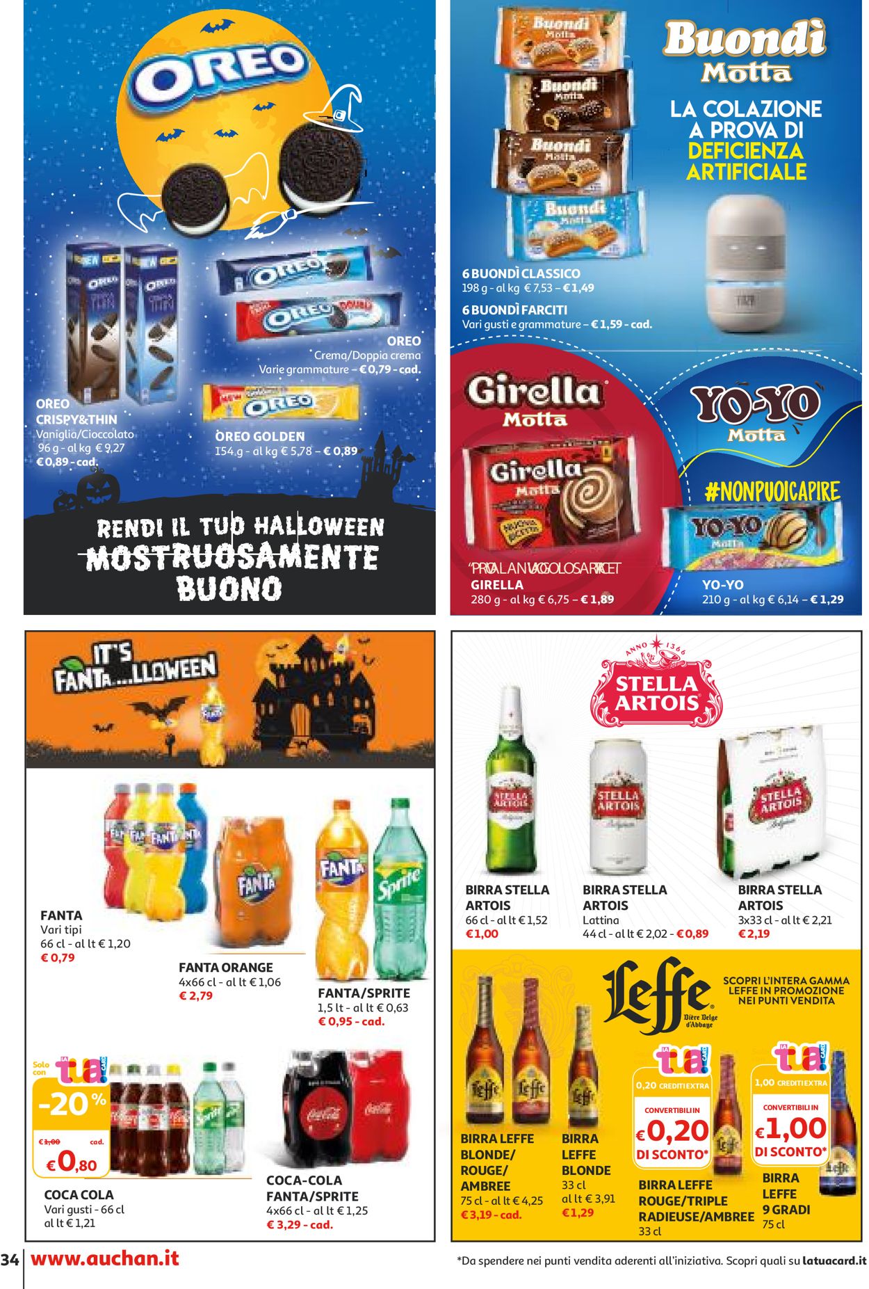 Volantino Auchan - Offerte 21/10-30/10/2019 (Pagina 34)