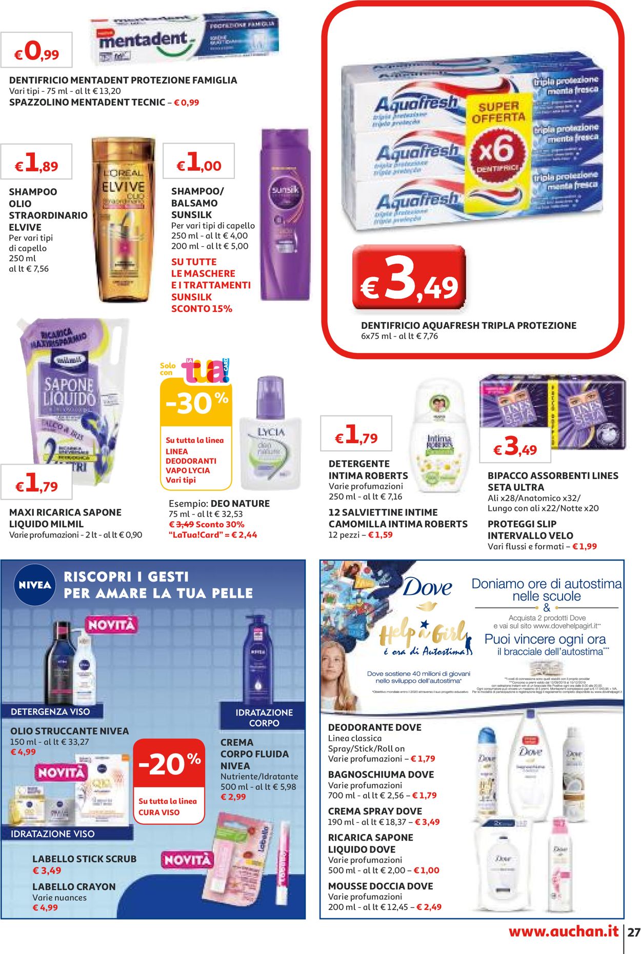 Volantino Auchan - Offerte 31/10-14/11/2019 (Pagina 27)