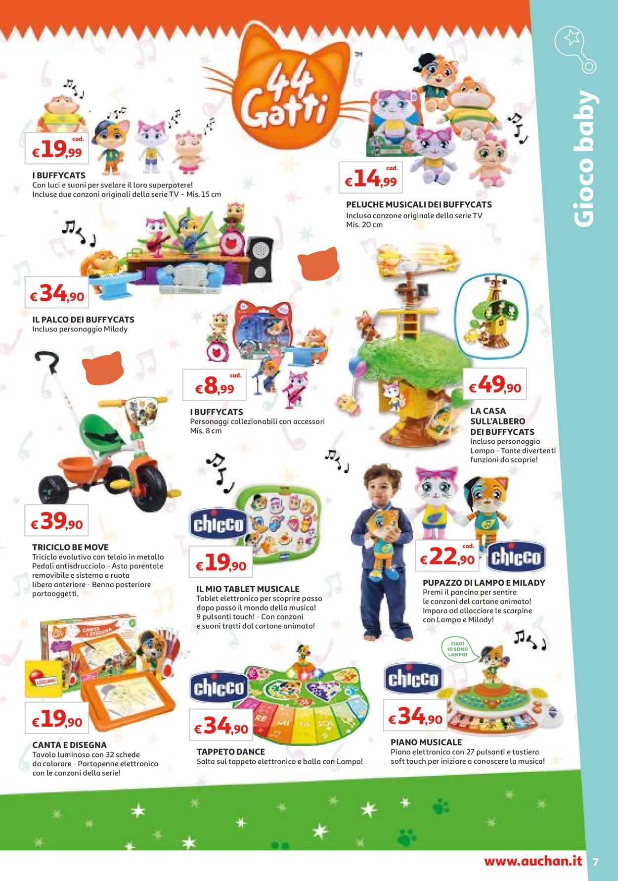 Volantino Auchan - Offerte 02/11-12/12/2019 (Pagina 7)