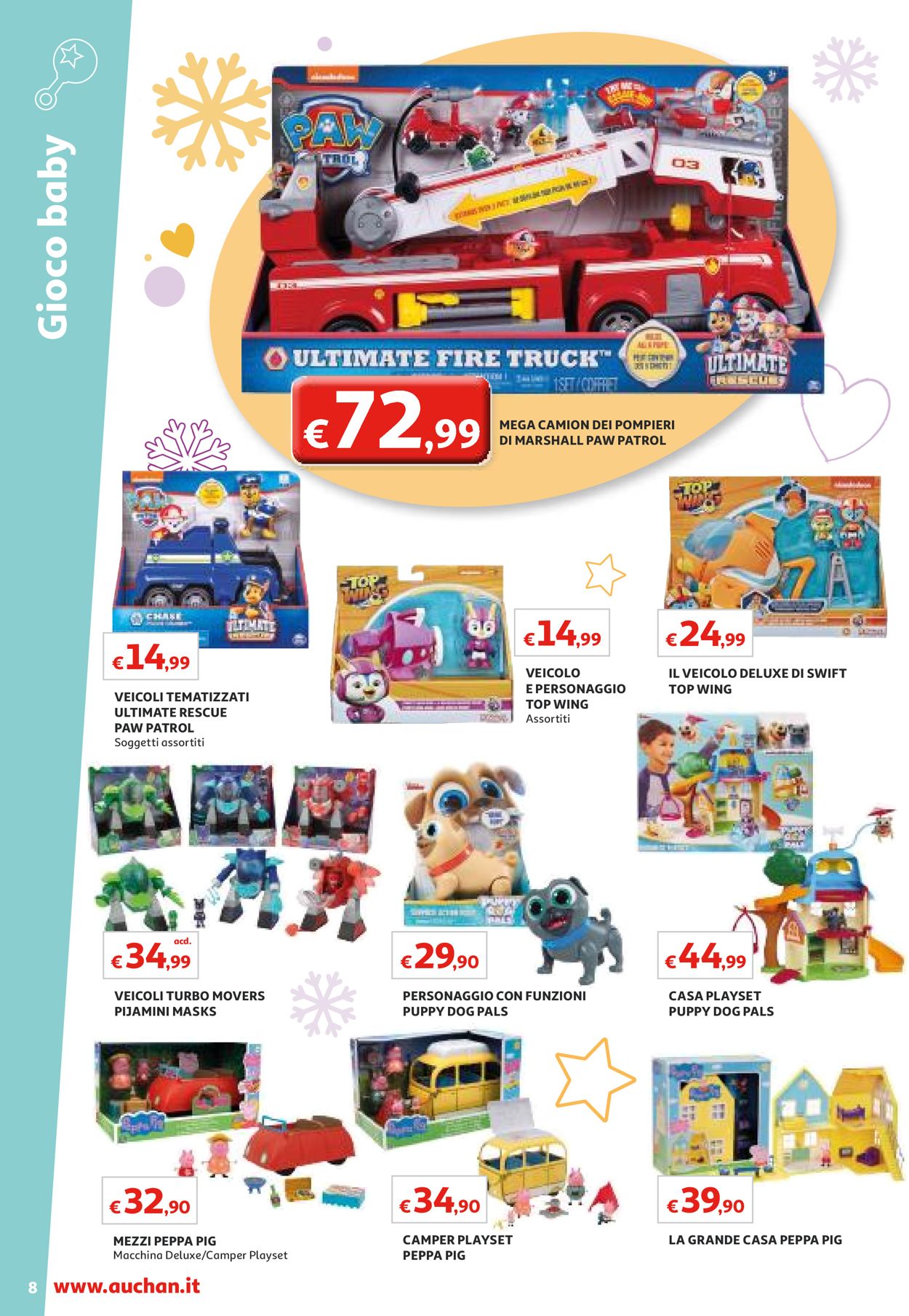 Volantino Auchan - Offerte 02/11-12/12/2019 (Pagina 8)