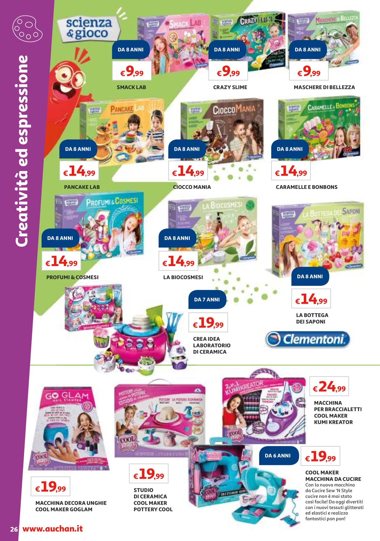 Volantino Auchan - Offerte 02/11-12/12/2019 (Pagina 26)