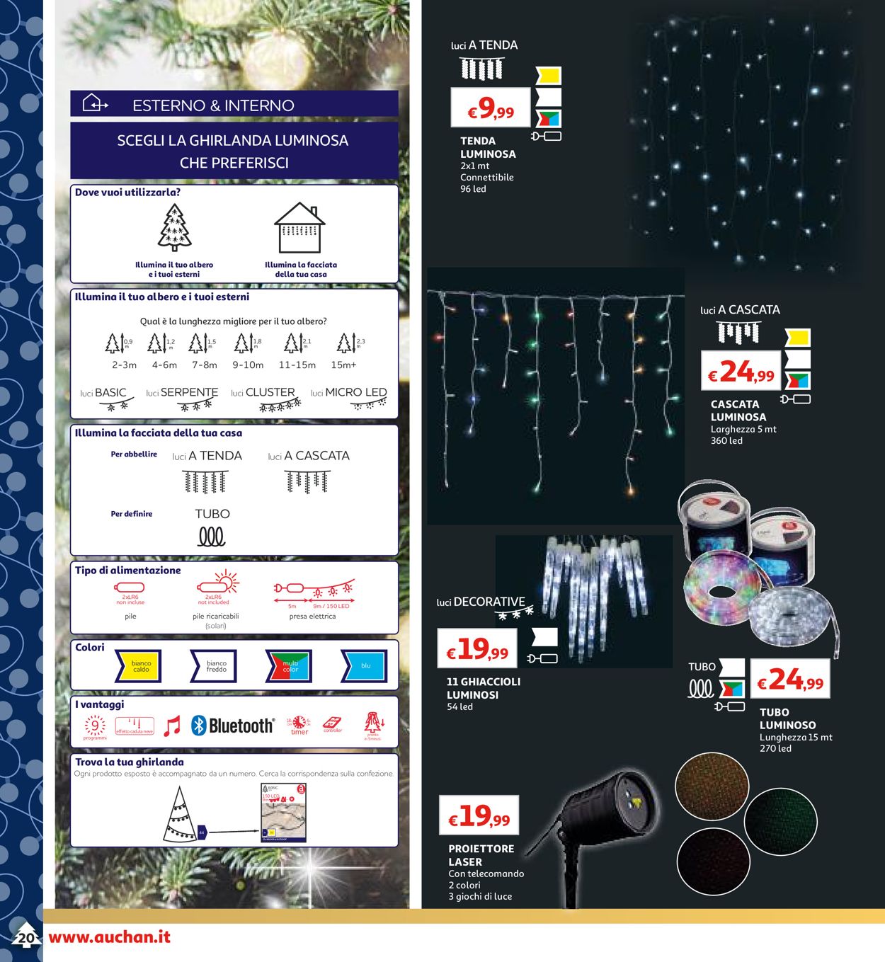 Volantino Auchan - Offerte 11/11-08/12/2019 (Pagina 20)