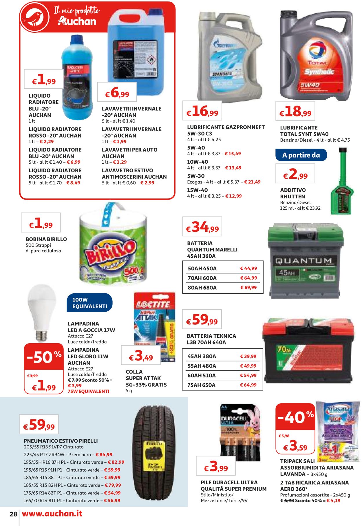 Volantino Auchan - Offerte 15/11-24/11/2019 (Pagina 28)