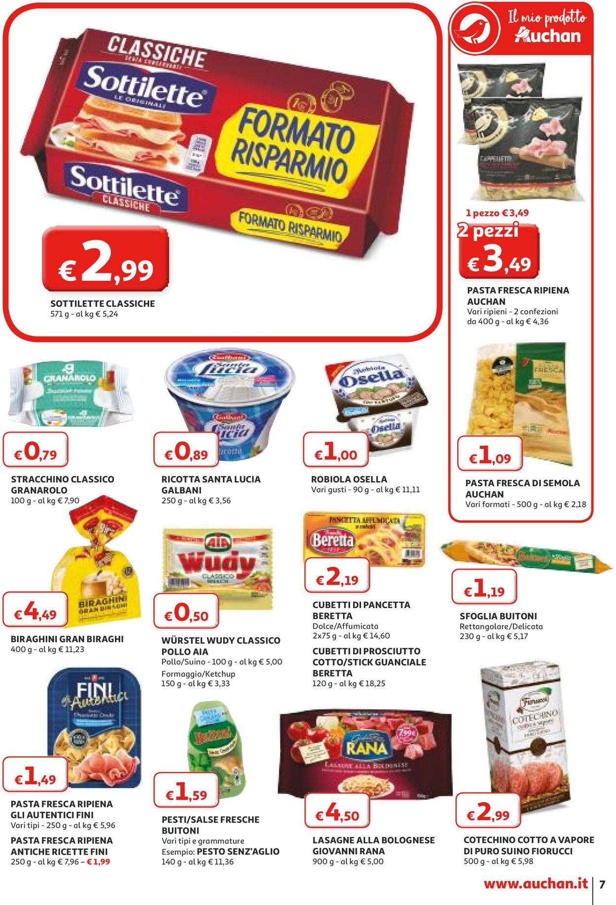 Volantino Volantino per Capodanno - Auchan - Offerte 27/12-06/01/2020 (Pagina 7)