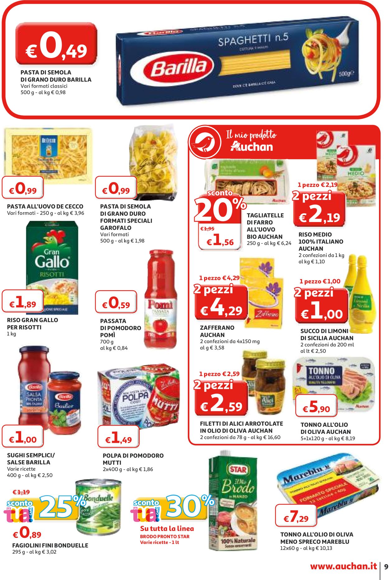 Volantino Volantino per Capodanno - Auchan - Offerte 27/12-06/01/2020 (Pagina 9)