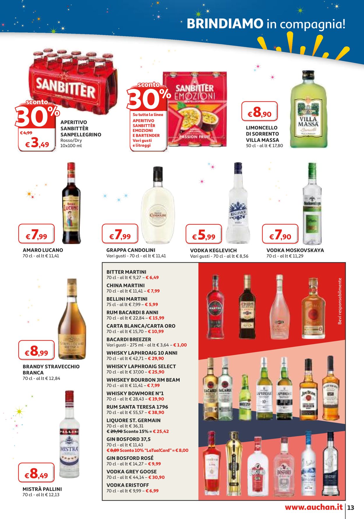 Volantino Volantino per Capodanno - Auchan - Offerte 27/12-06/01/2020 (Pagina 13)