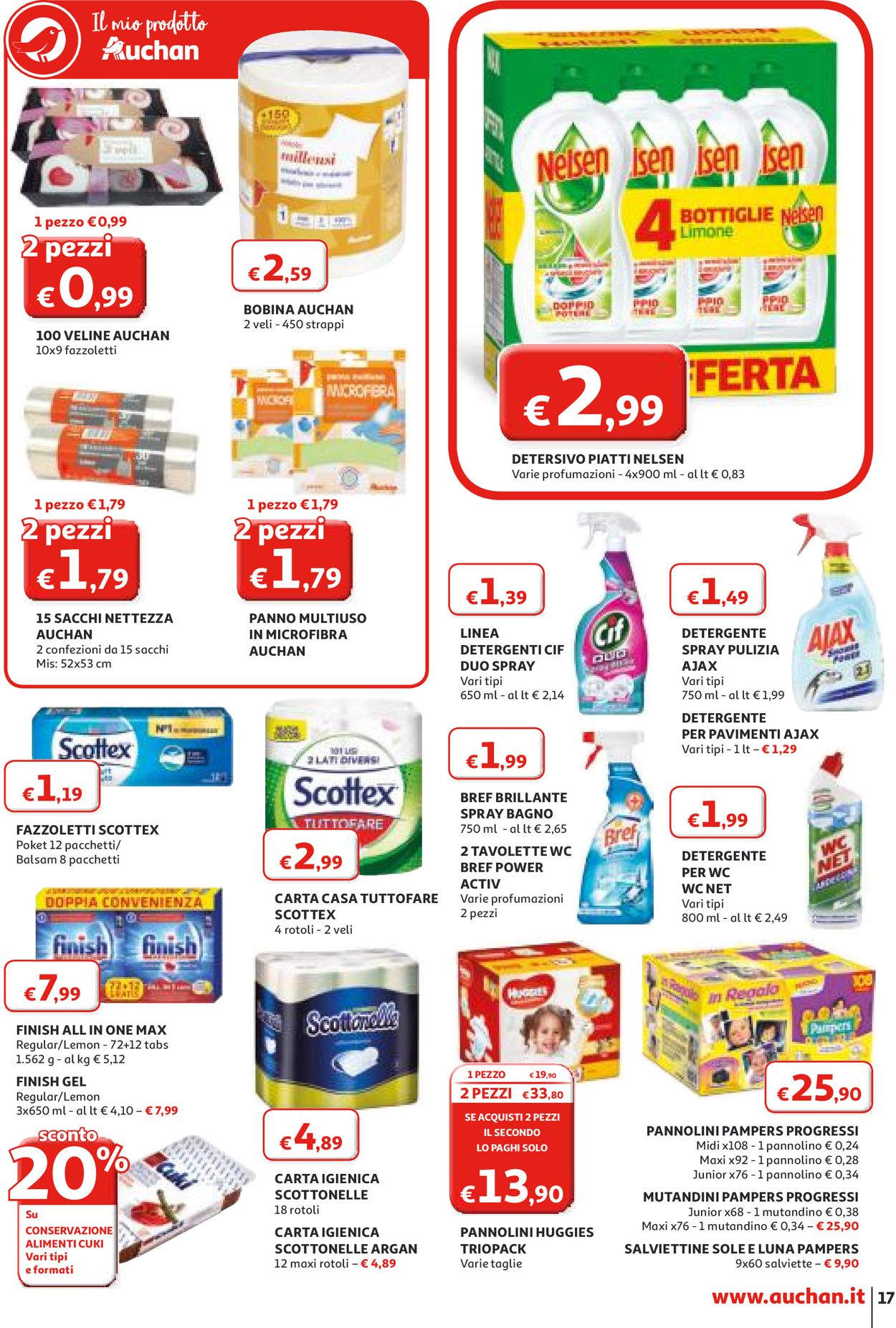 Volantino Volantino per Capodanno - Auchan - Offerte 27/12-06/01/2020 (Pagina 17)