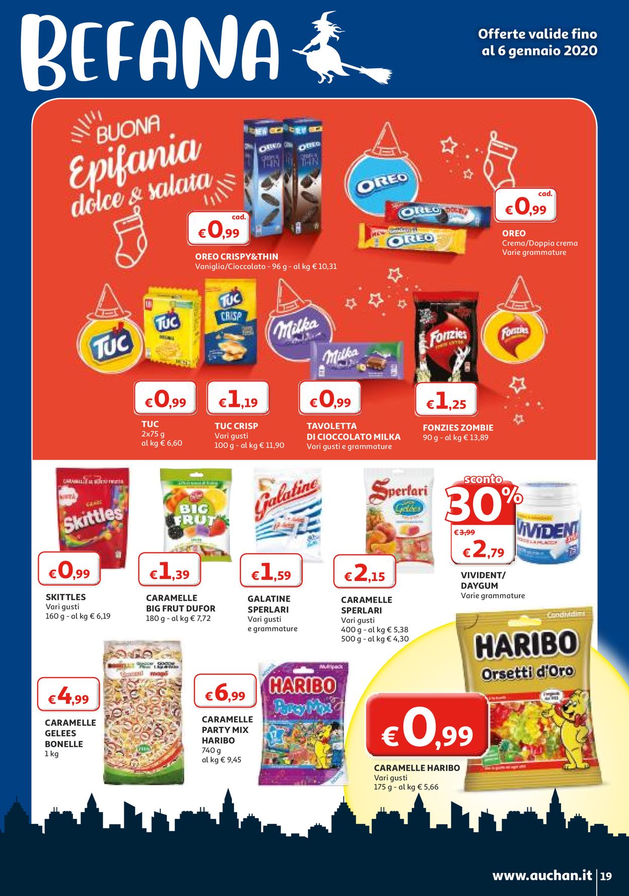 Volantino Volantino per Capodanno - Auchan - Offerte 27/12-06/01/2020 (Pagina 19)