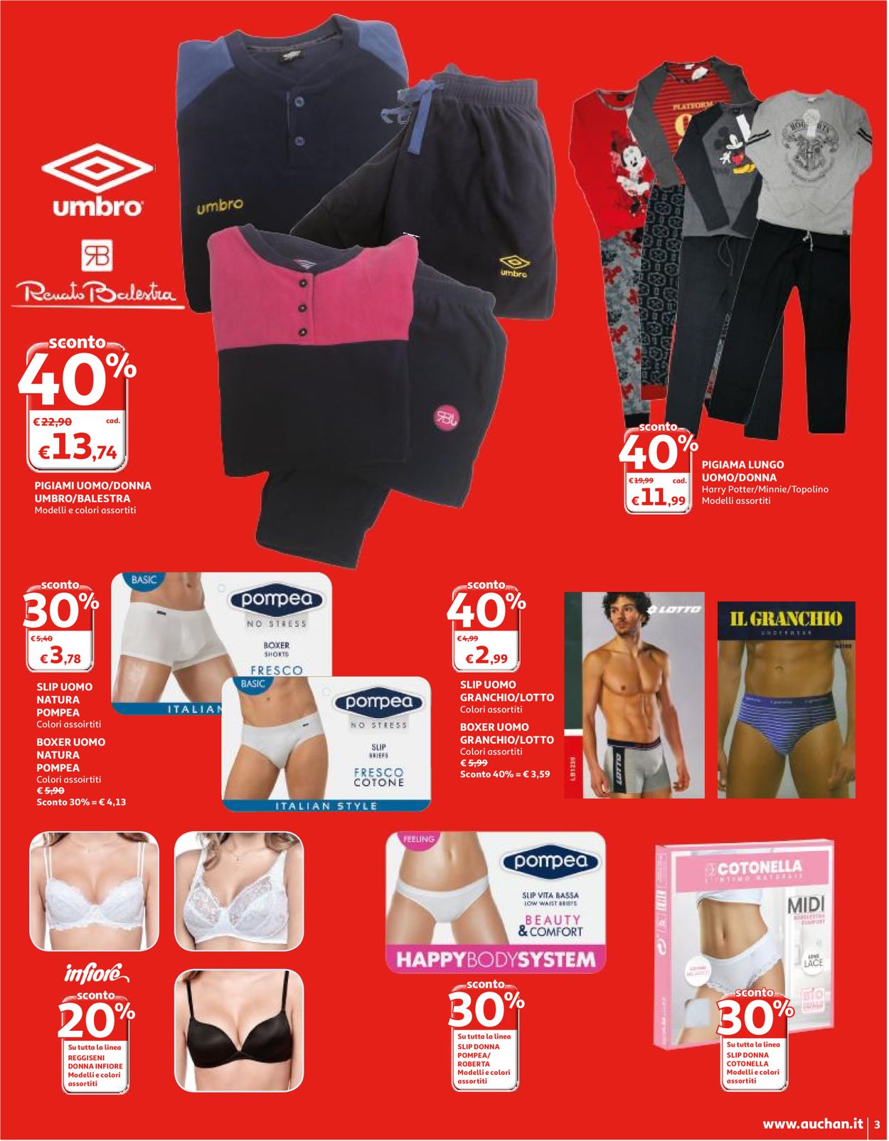 Volantino Auchan - Offerte 04/01-12/01/2020 (Pagina 3)