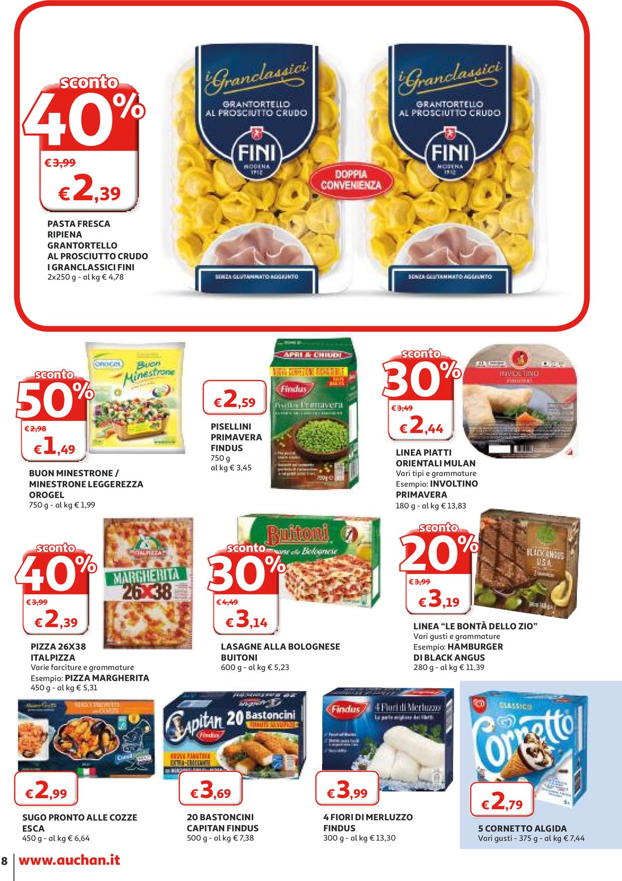 Volantino Auchan - Offerte 07/01-15/01/2020 (Pagina 8)