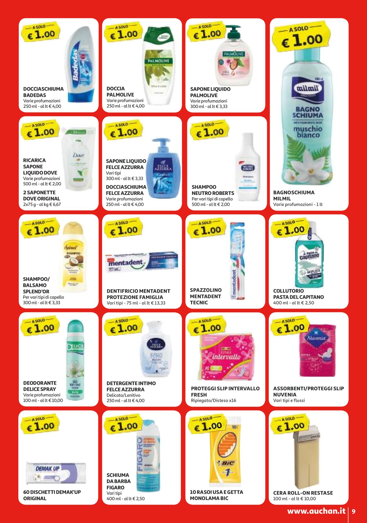Volantino Auchan - Offerte 16/01-26/01/2020 (Pagina 9)