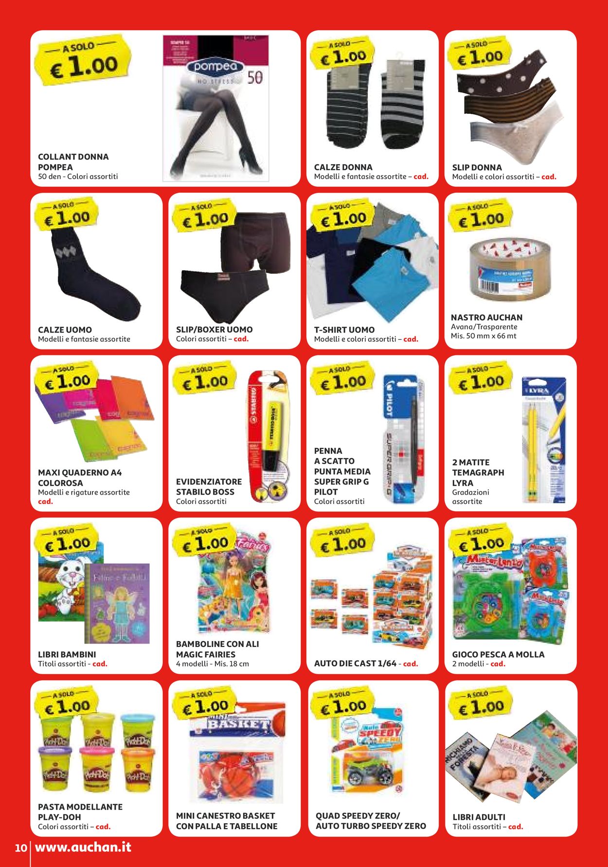 Volantino Auchan - Offerte 16/01-26/01/2020 (Pagina 10)