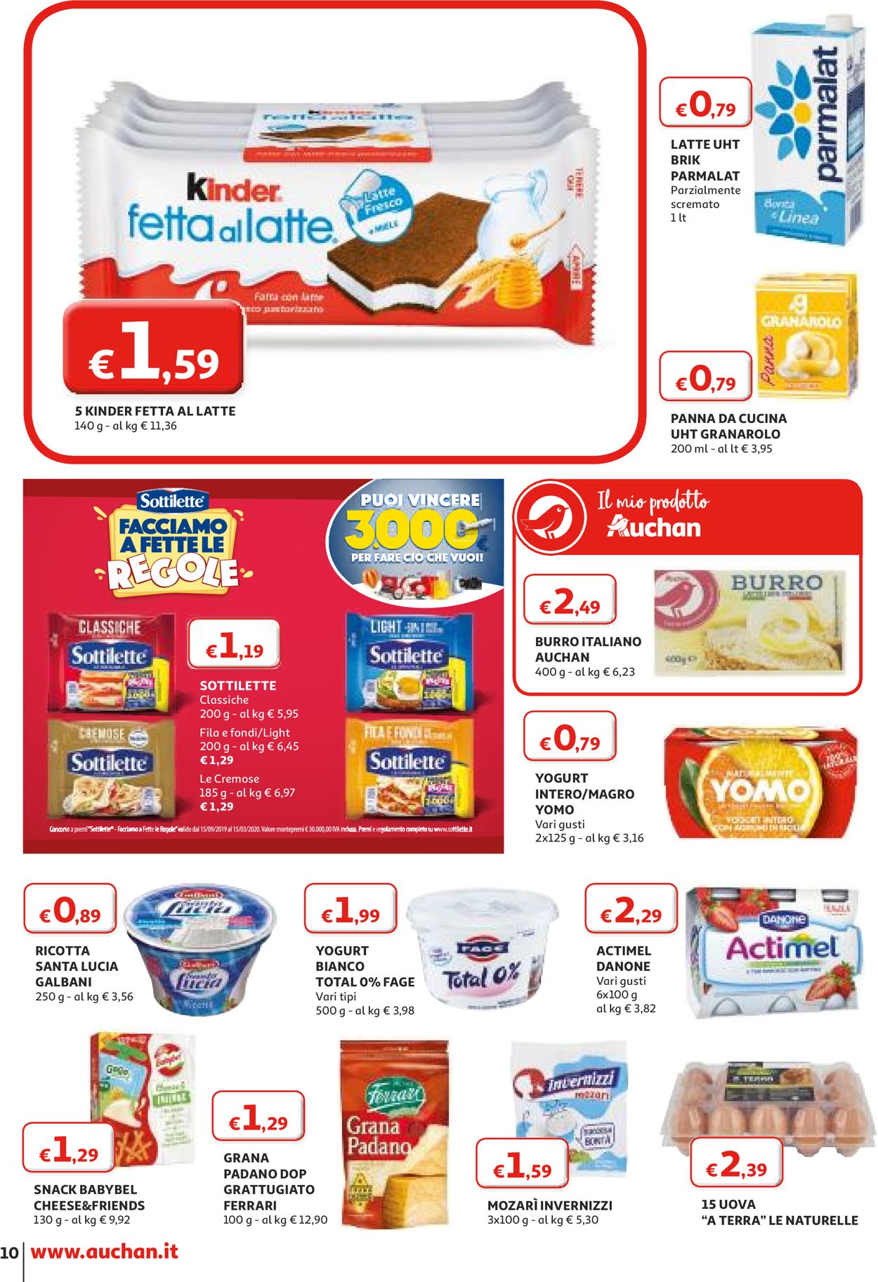 Volantino Auchan - Offerte 27/01-05/02/2020 (Pagina 10)