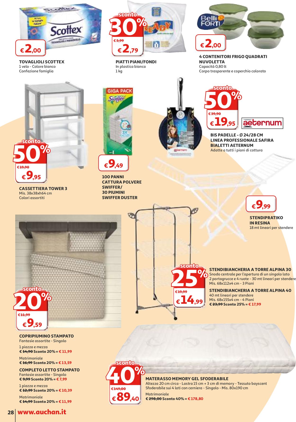 Volantino Auchan - Offerte 27/01-05/02/2020 (Pagina 28)
