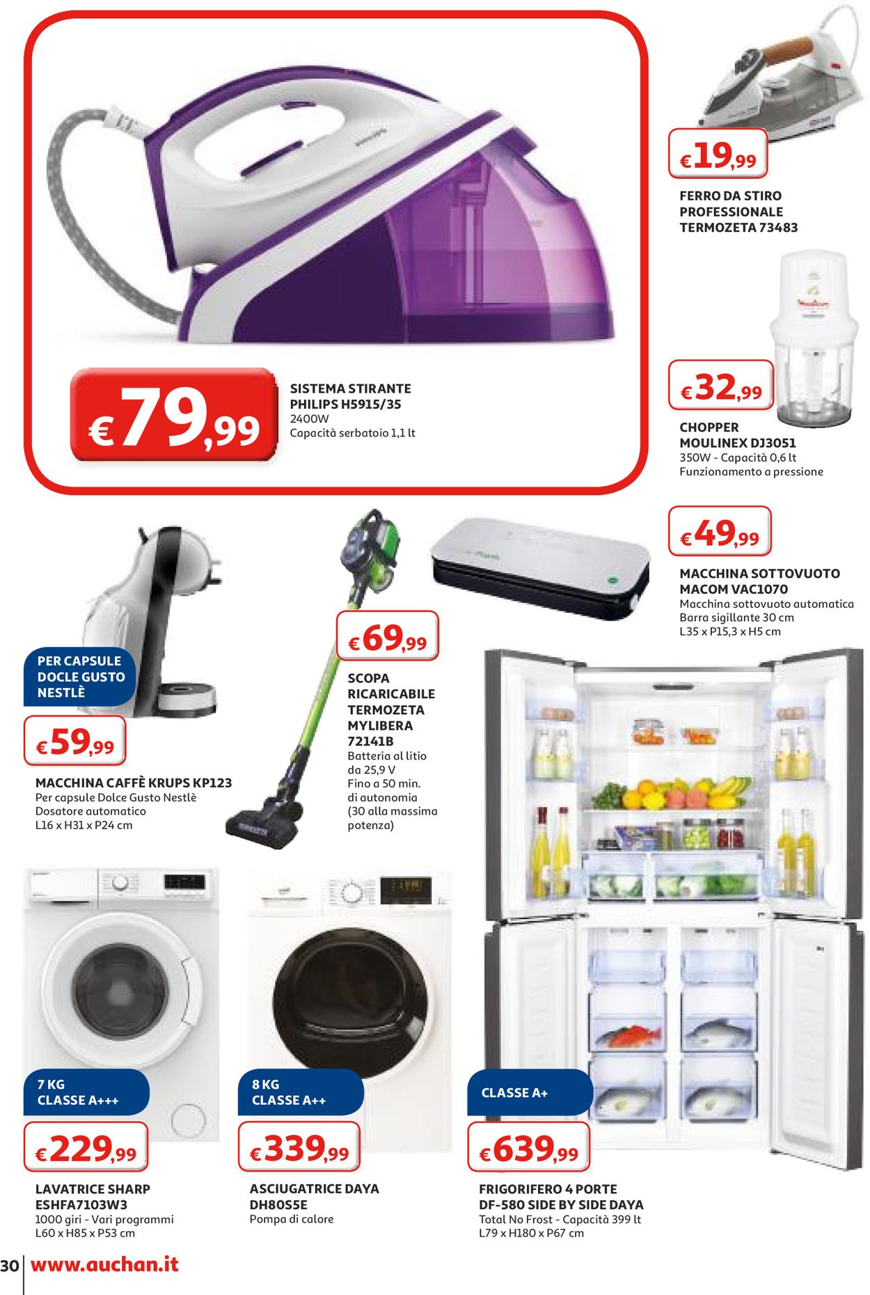 Volantino Auchan - Offerte 27/01-05/02/2020 (Pagina 30)