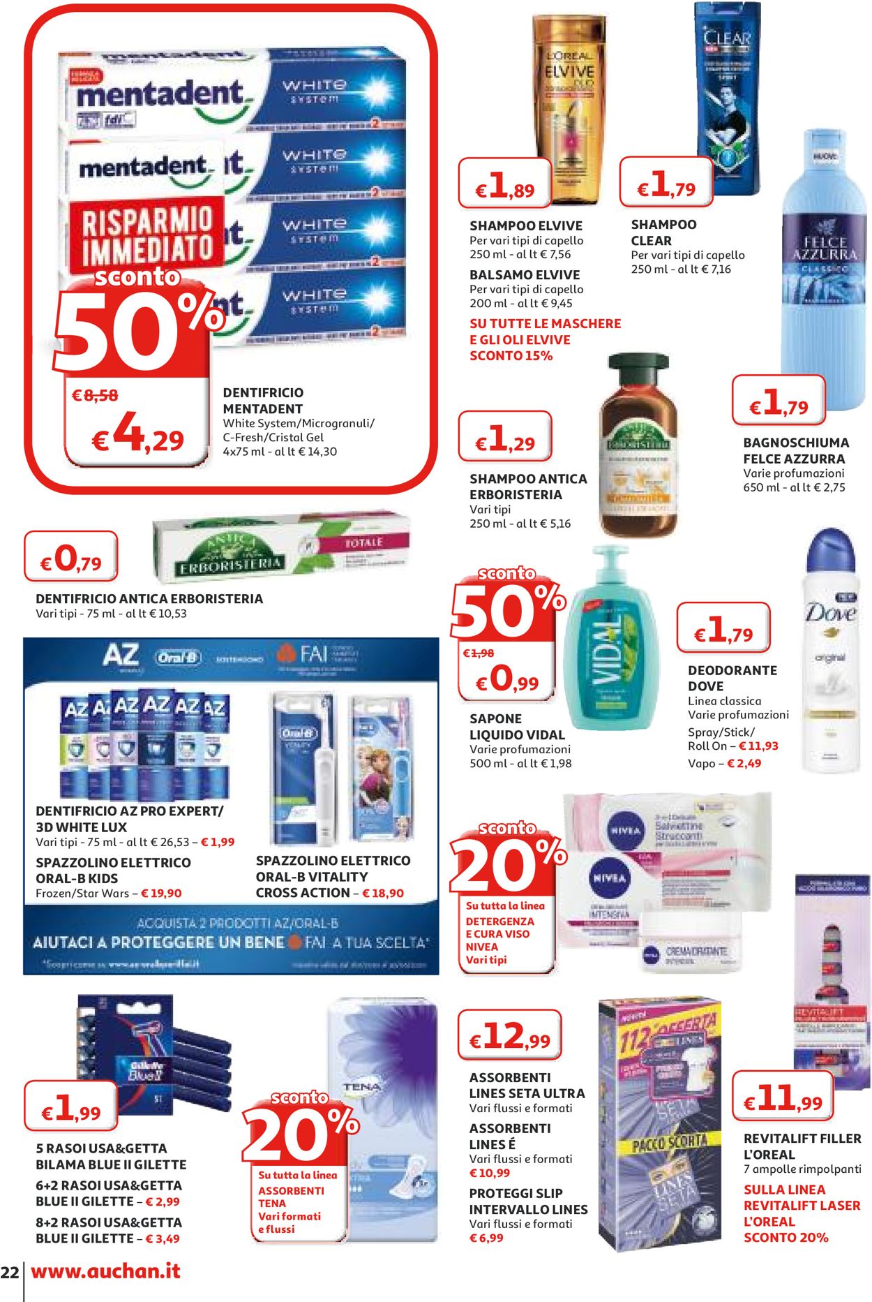 Volantino Auchan - Offerte 06/02-16/02/2020 (Pagina 22)