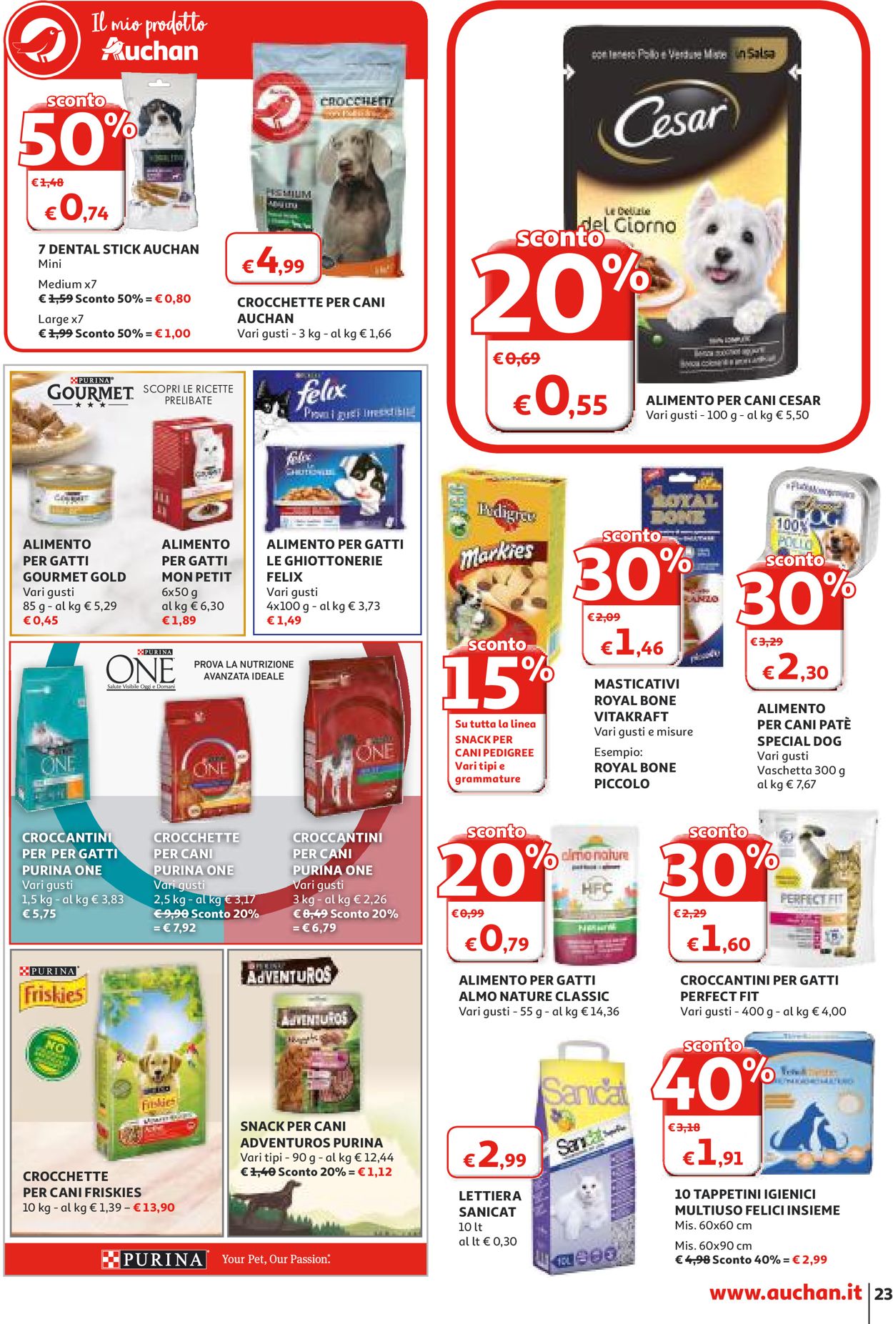 Volantino Auchan - Offerte 06/02-16/02/2020 (Pagina 23)